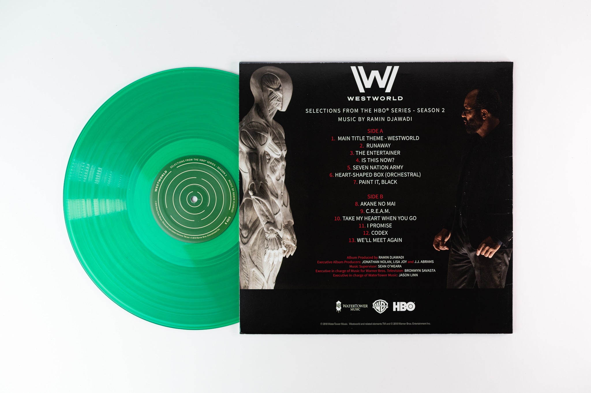 Ramin Djawadi - Westworld (Selections From The HBO® Series - Season 2) on WaterTower Music - Green Vinyl
