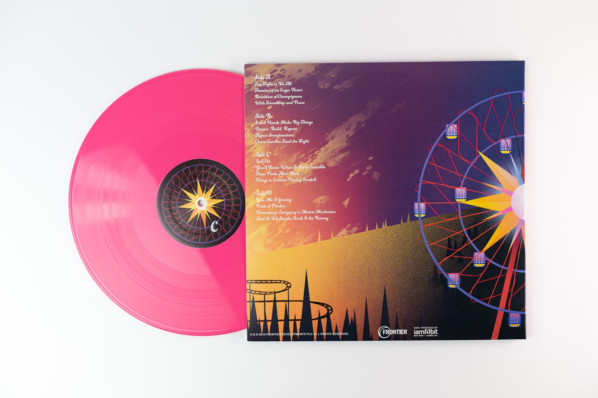 Jim Guthrie & J.J. Ipsen - You, Me & Gravity: The Music Of Planet Coaster on Iam8bit - Colored Vinyl
