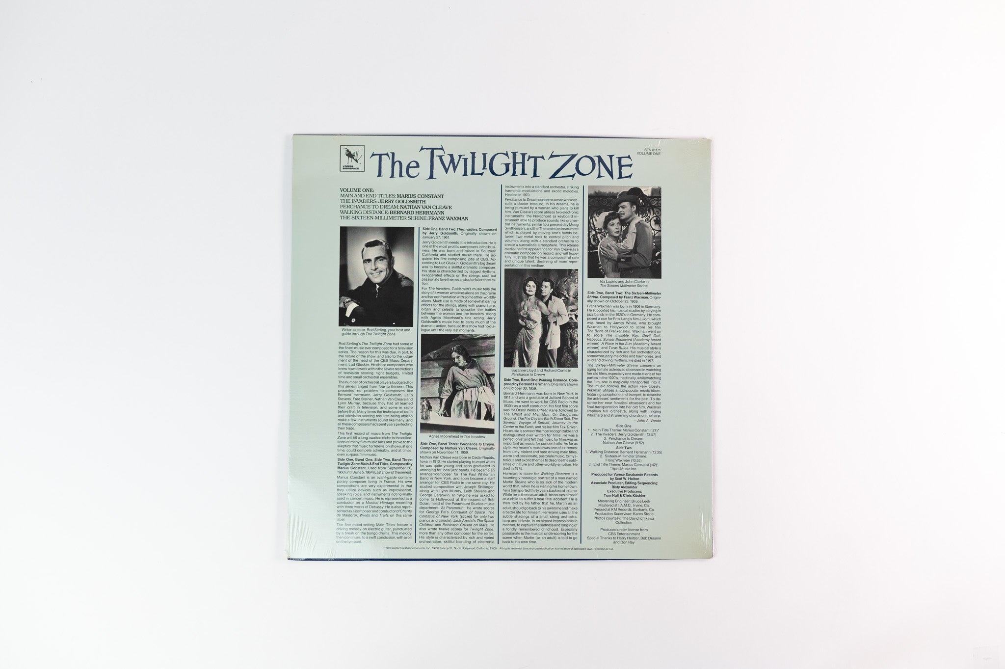 Various - The Twilight Zone (Volume One) on Varese Sarabande Sealed