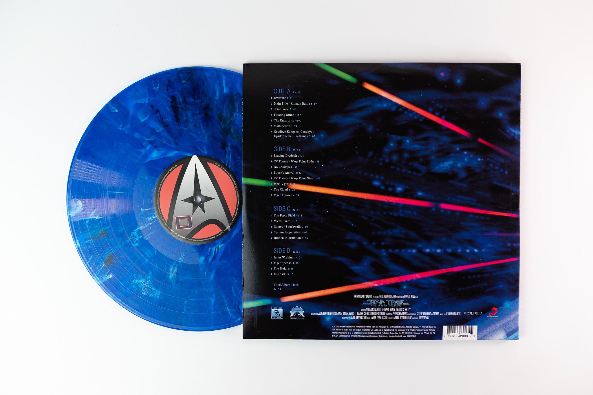 Jerry Goldsmith - Star Trek: The Motion Picture on La-La Land Records - Colored Vinyl