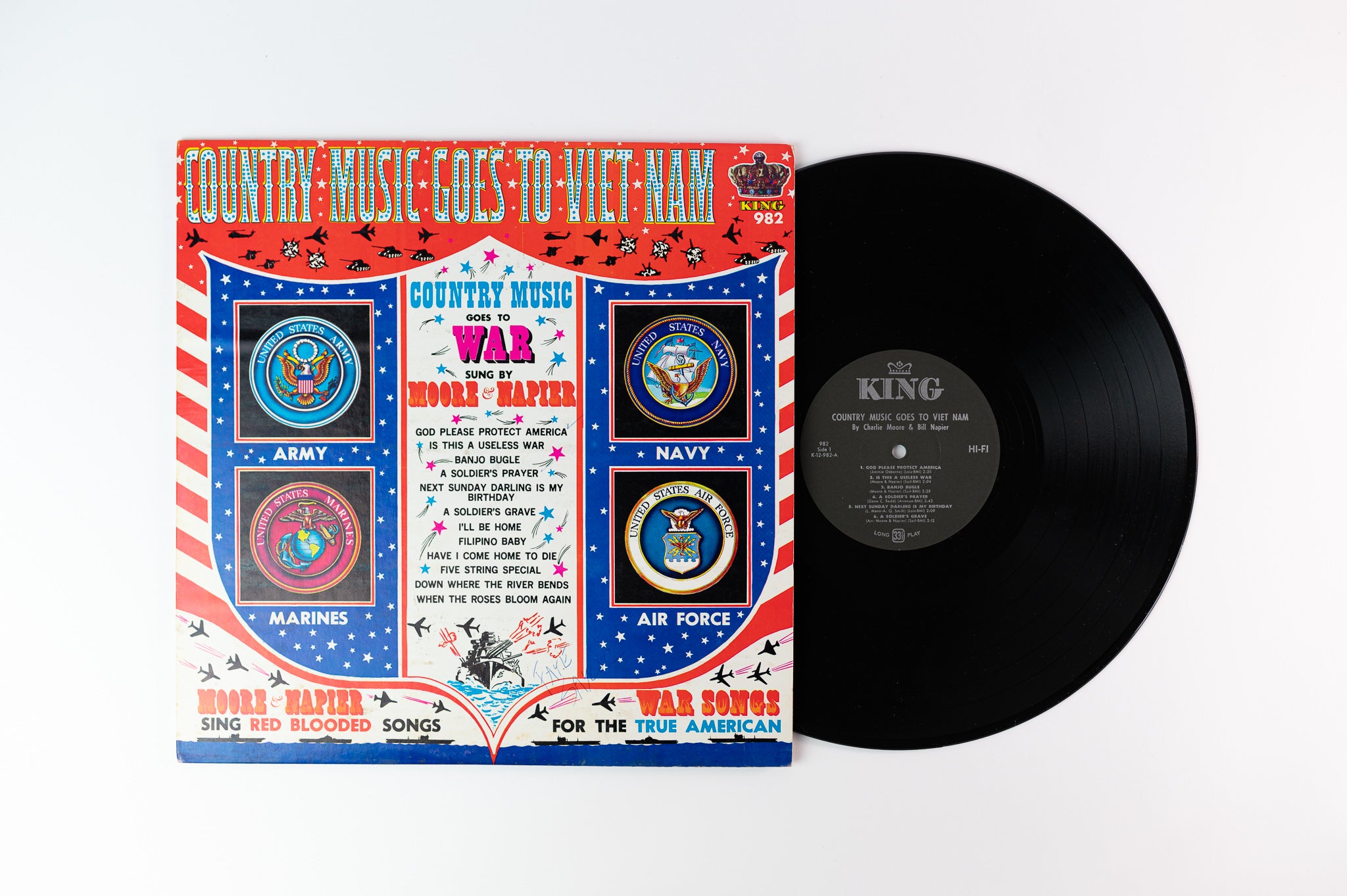 Moore & Napier - Country Music Goes To Viet Nam on King