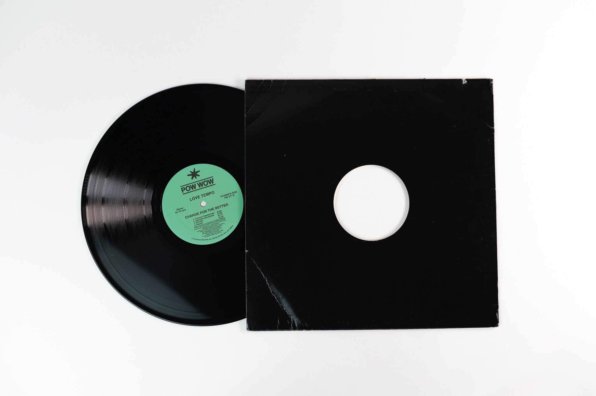 Love Tempo - Change For The Better on Pow Wow 12" Single