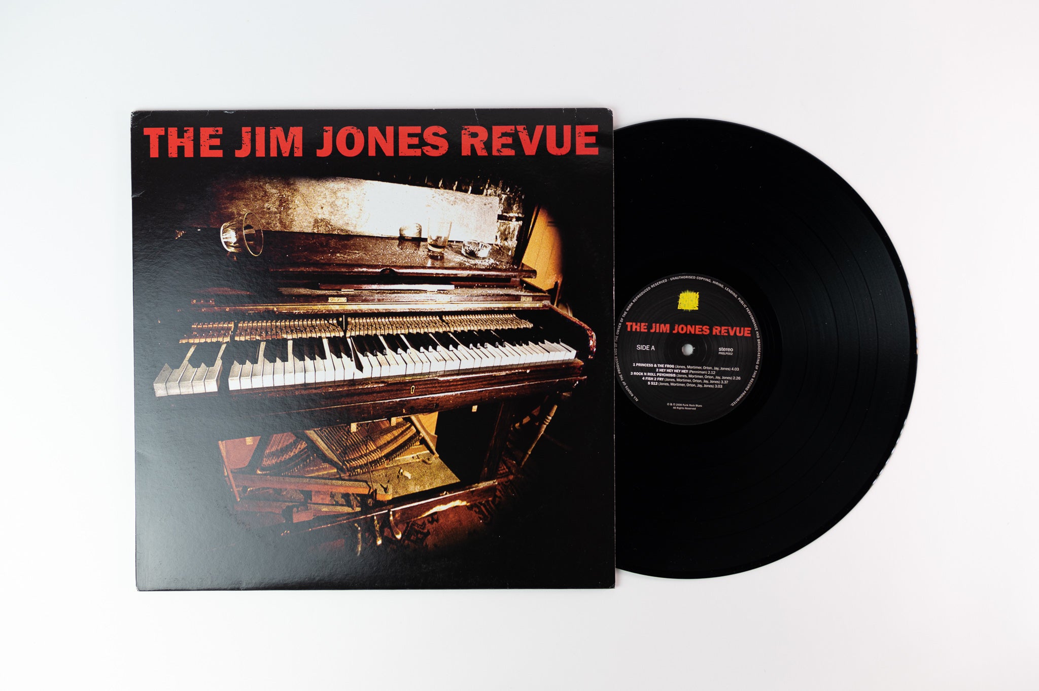 The Jim Jones Revue - S/T on Punk Rock Blues UK pressing