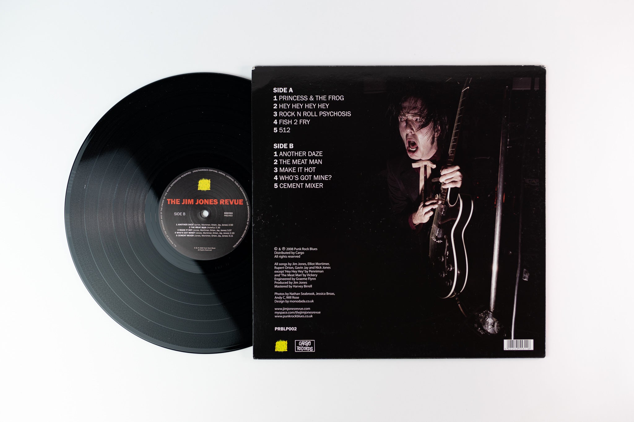 The Jim Jones Revue - S/T on Punk Rock Blues UK pressing