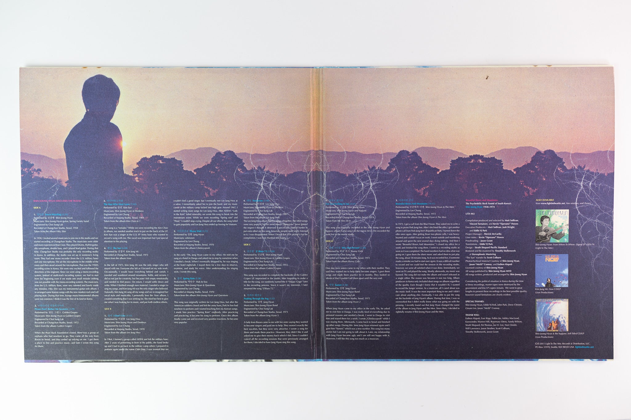 Shin Joong Hyun - Beautiful Rivers And Mountains: The Psychedelic Rock Sound Of South Korea's Shin Joong Hyun 1958-1974 on Light In The Attic