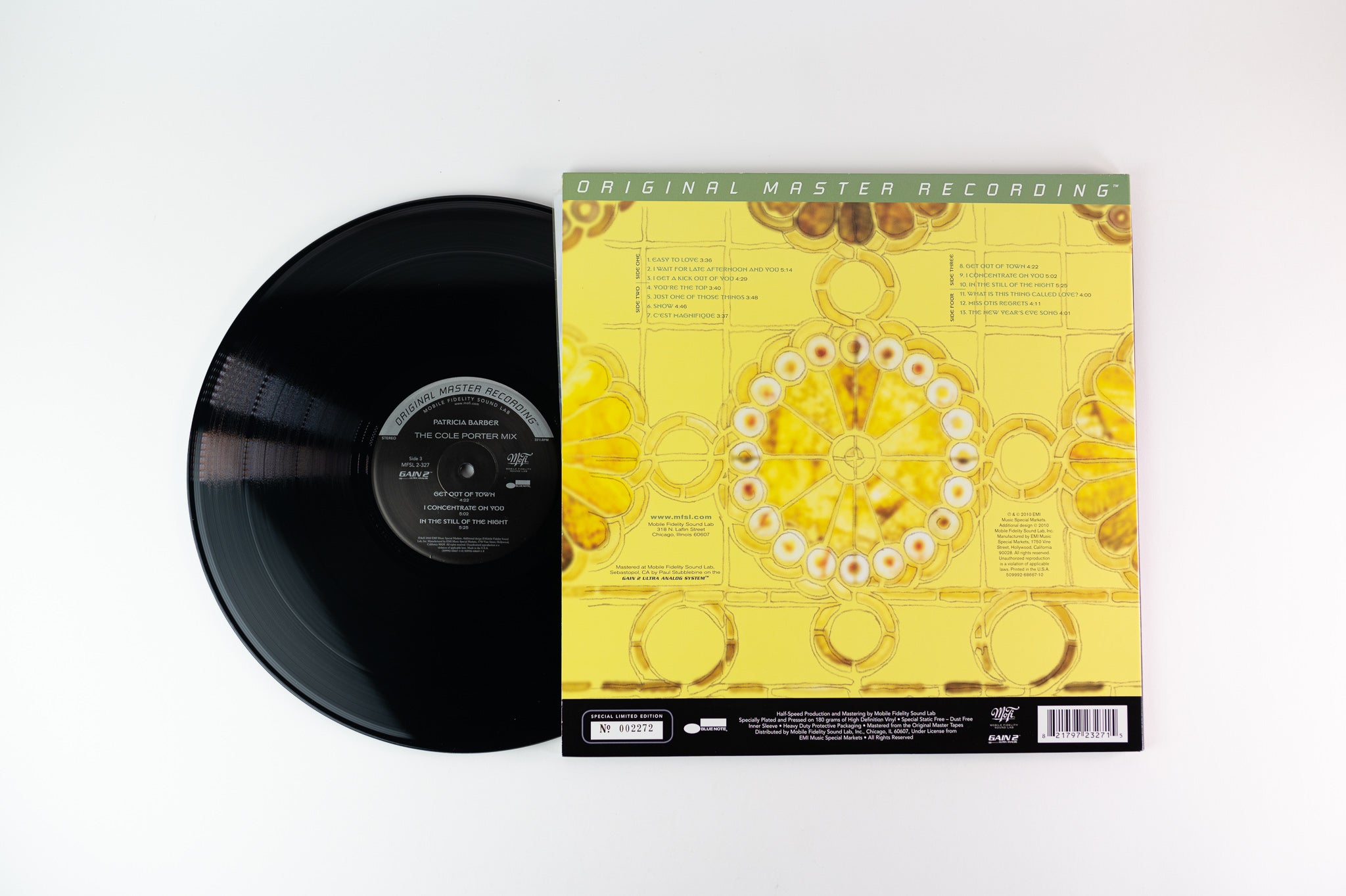 Patricia Barber - The Cole Porter Mix on Mobile Fidelity Sound Lab Limited Numbered MFSL