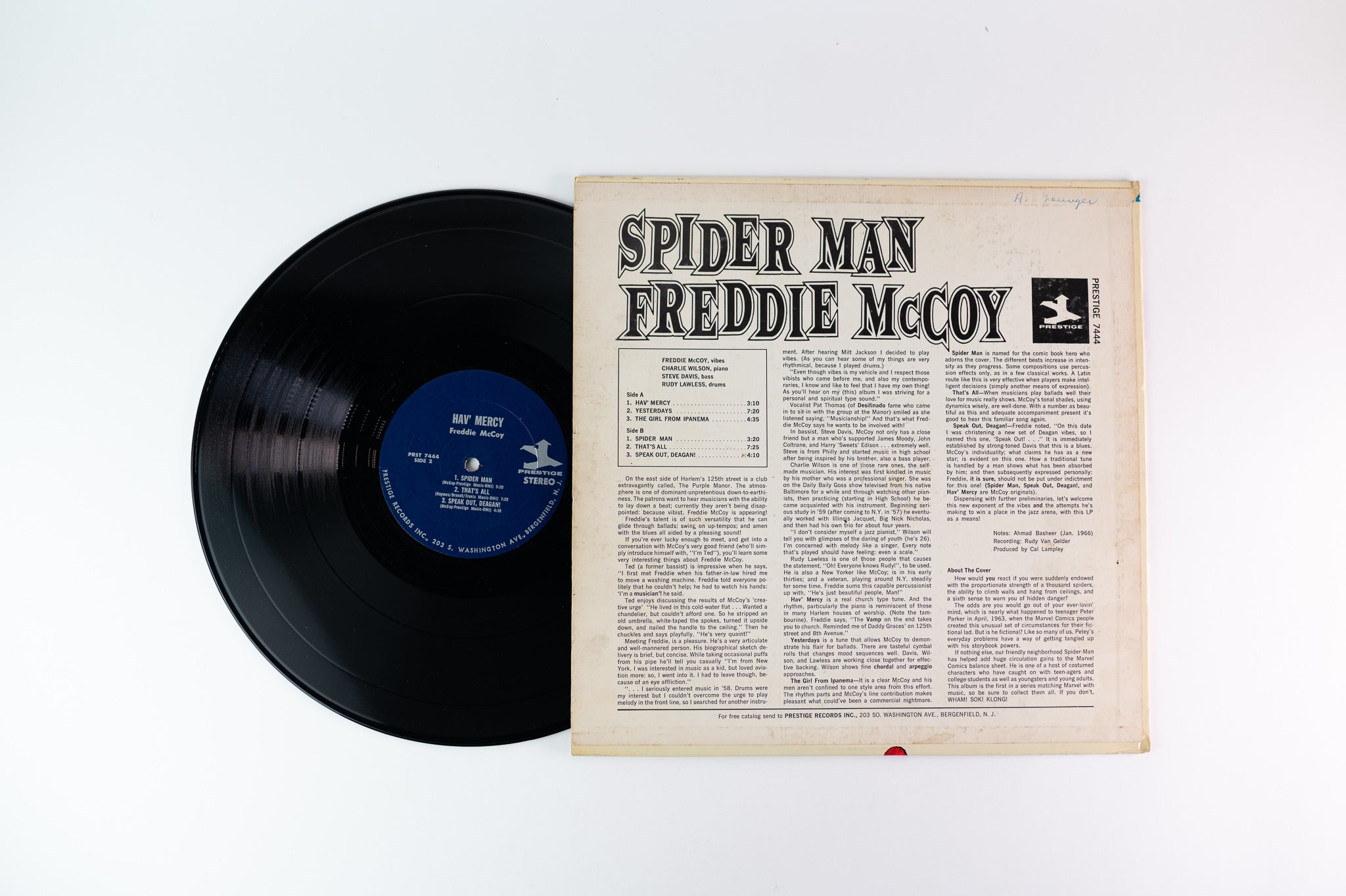 Freddie McCoy - Spider Man on Prestige Stereo