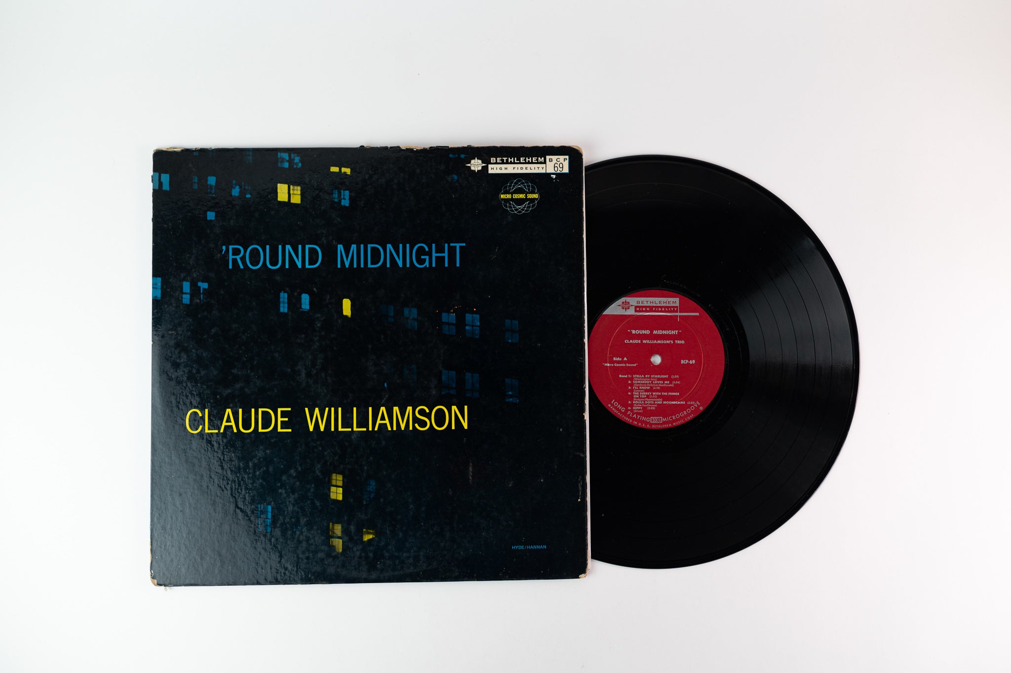 The Claude Williamson Trio - 'Round Midnight on Bethlehem Mono Deep Groove
