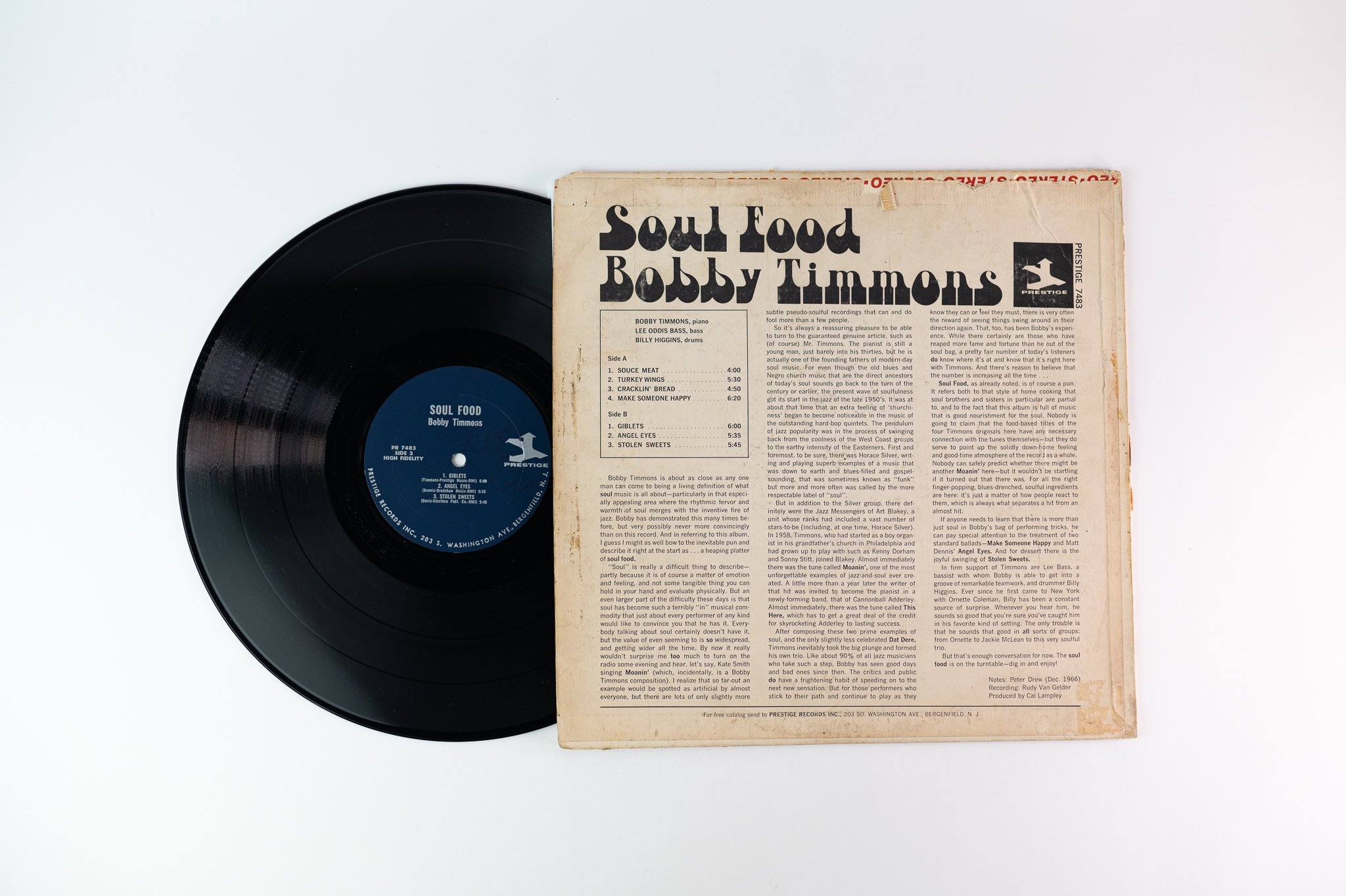 Bobby Timmons - Soul Food on Prestige Mono