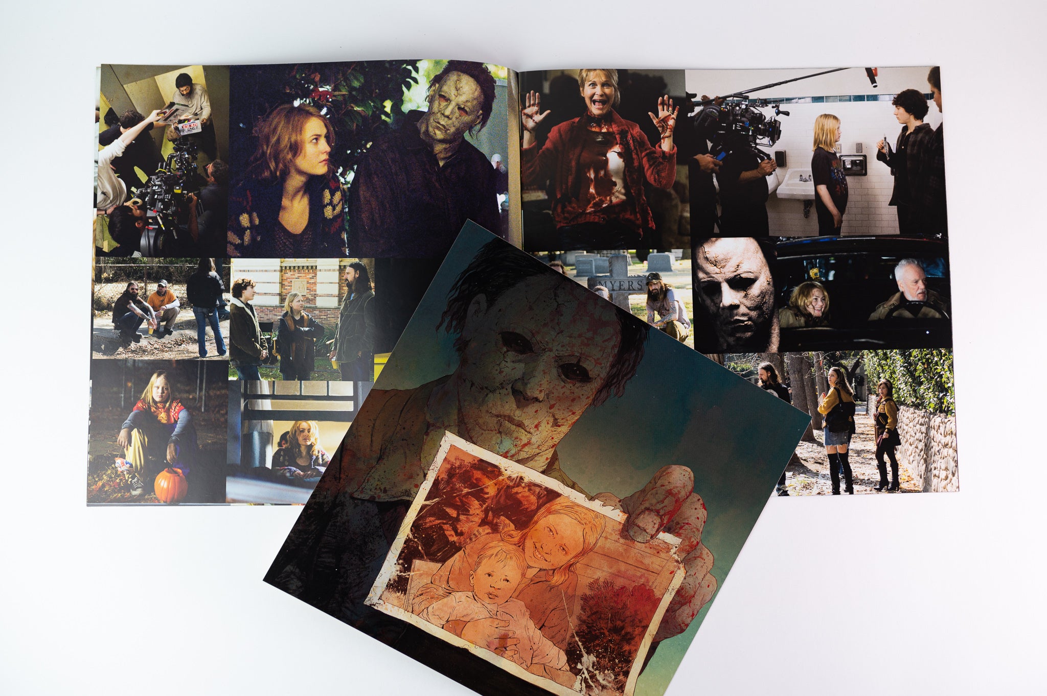 Various - Rob Zombie's Halloween (Original Motion Picture Soundtrack) on Waxwork Clear & Black Striped w/ Orange Splatter Reissue