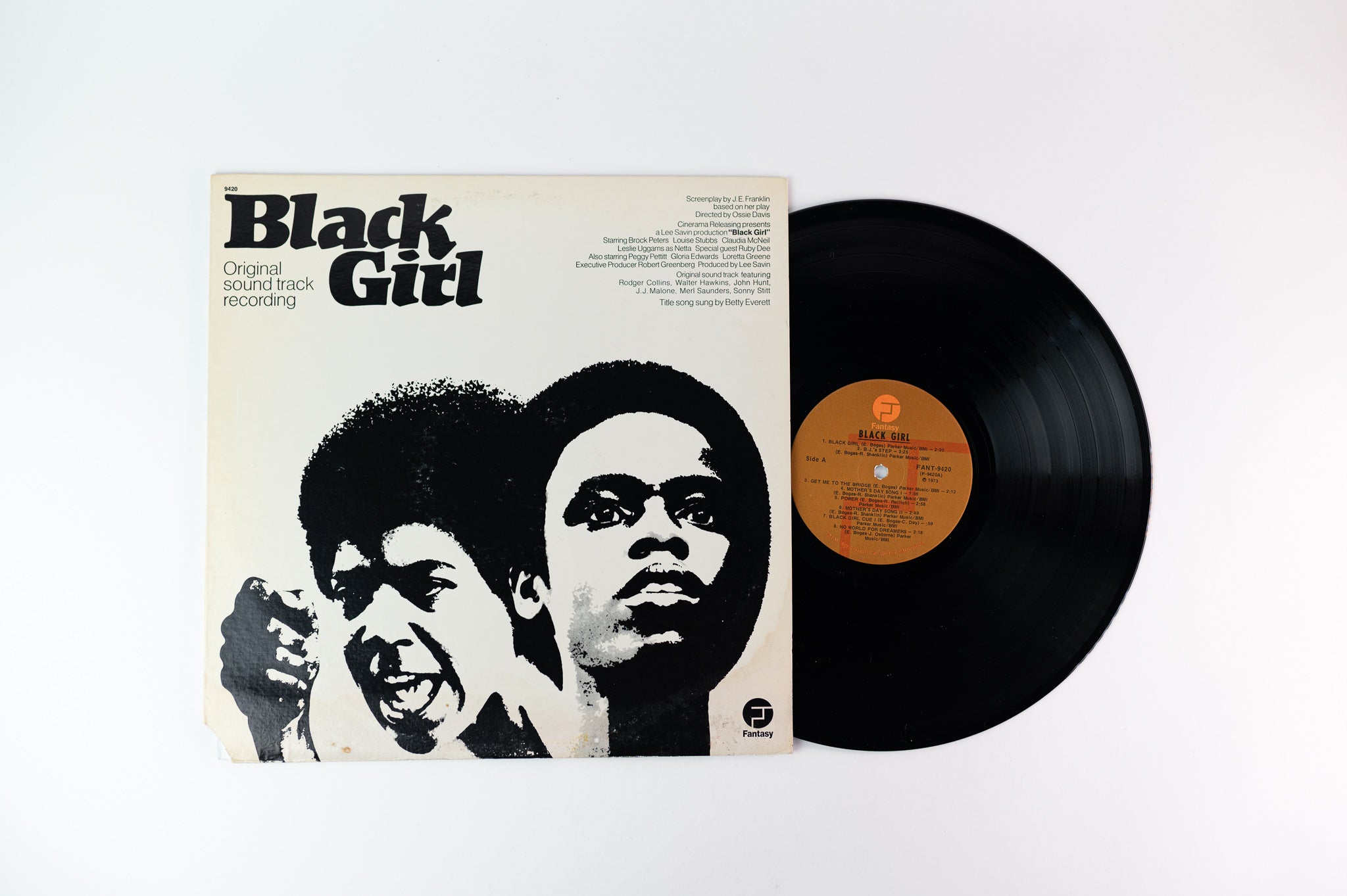 Various - Black Girl (Original Sound Track Recording) on Fantasy