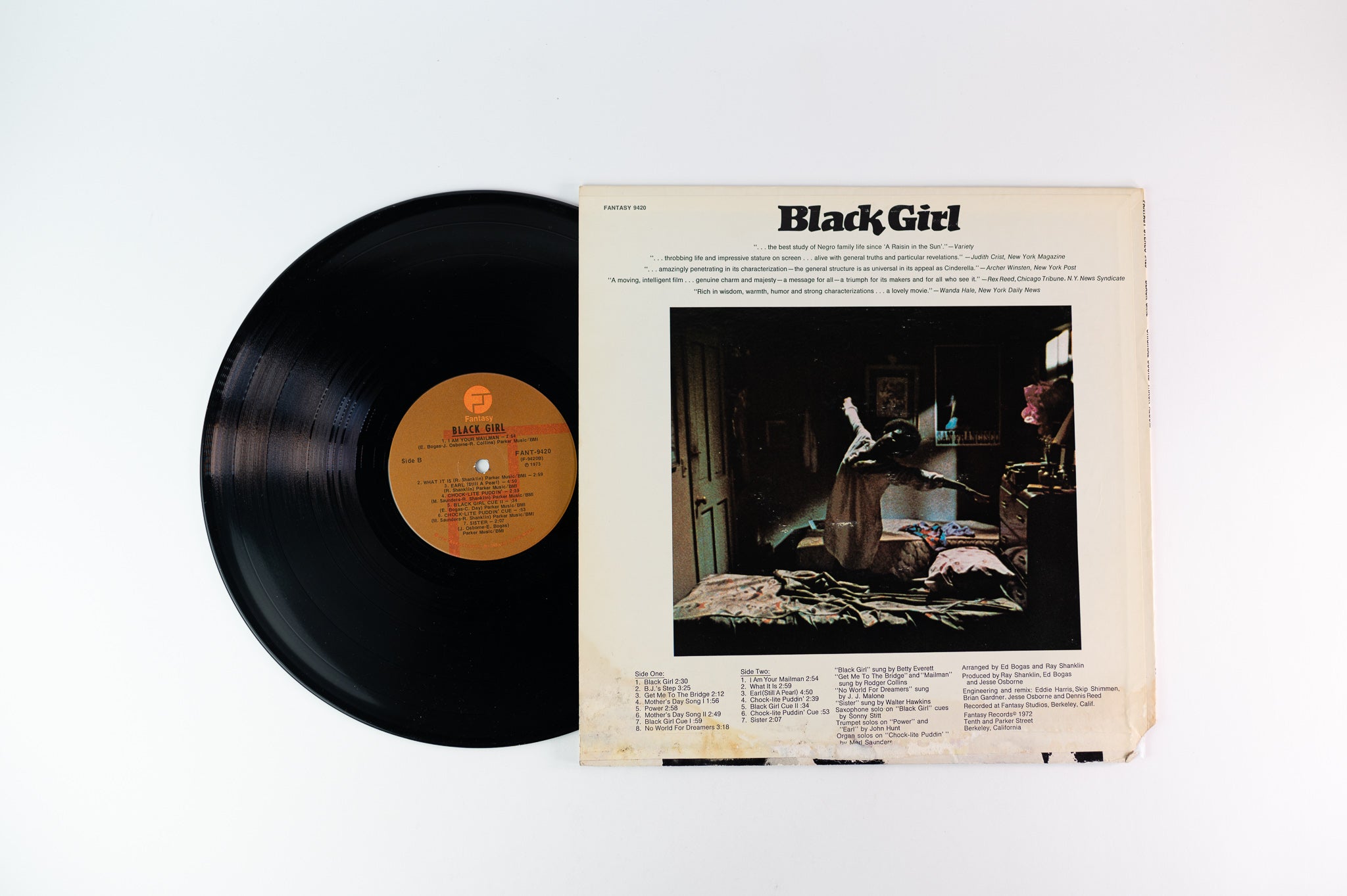 Various - Black Girl (Original Sound Track Recording) on Fantasy
