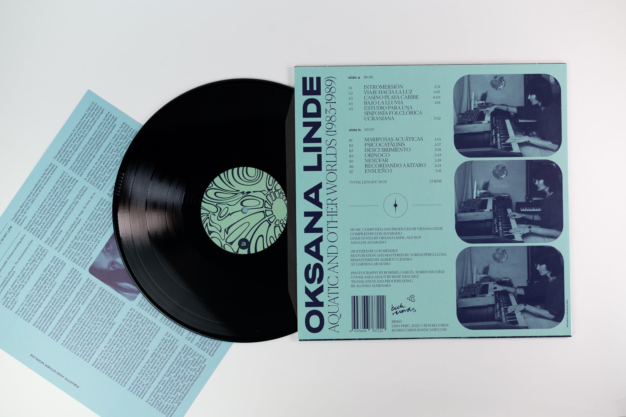 Oksana Linde - Aquatic And Other Worlds (1983-1989) on Buh Reissue
