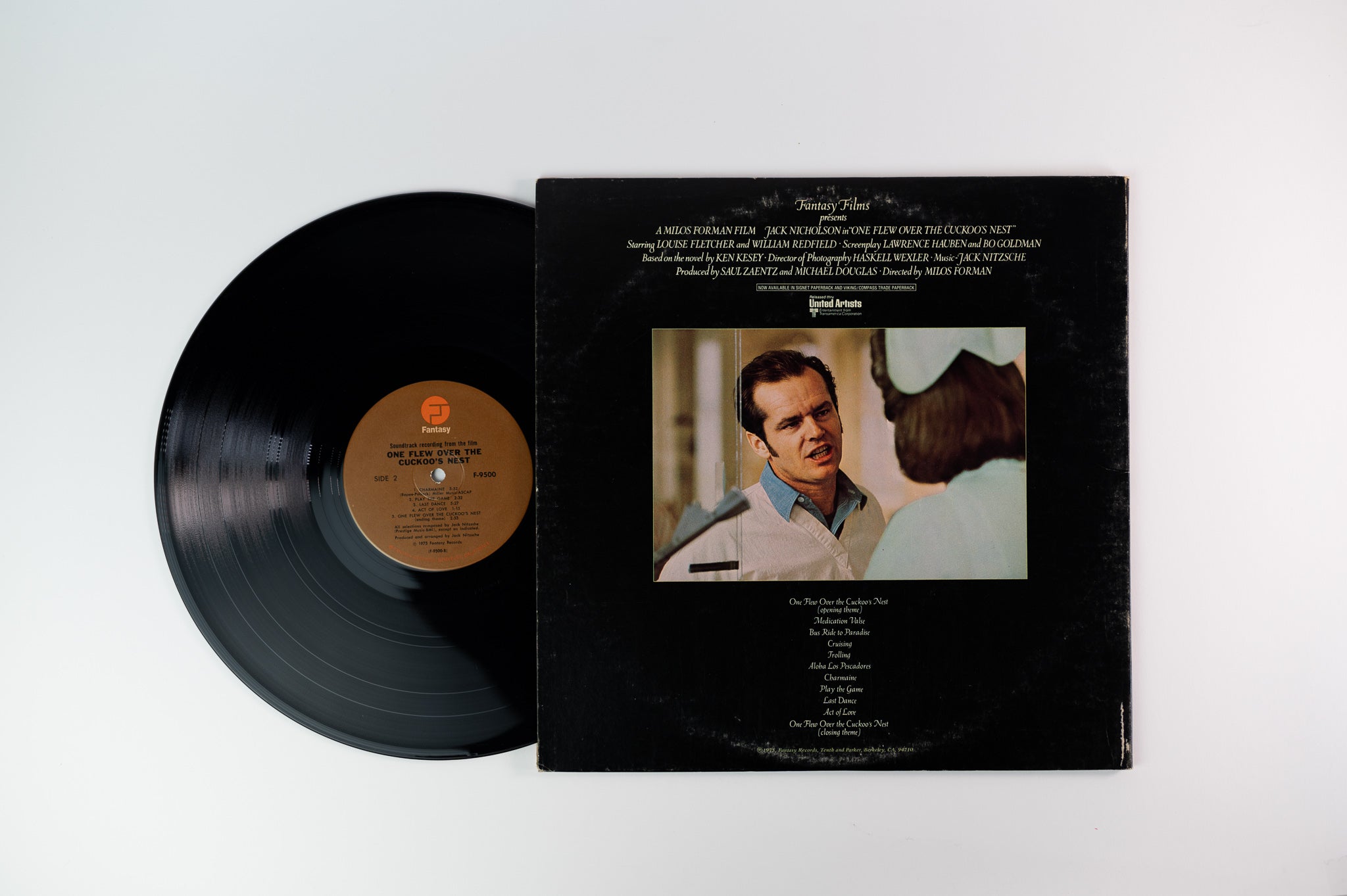 Jack Nitzsche - Soundtrack Recording From The Film : One Flew Over The Cuckoo's Nest on Fantasy