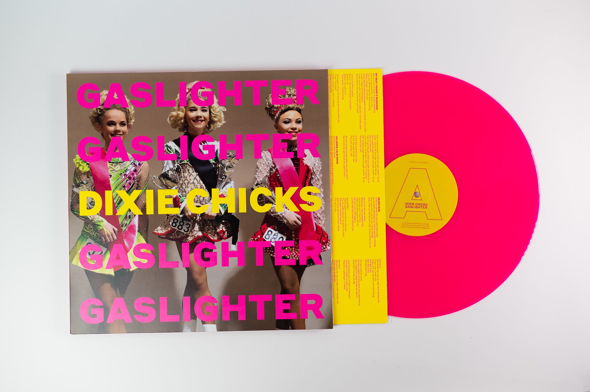 Dixie Chicks - Gaslighter on Columbia - Pink Vinyl