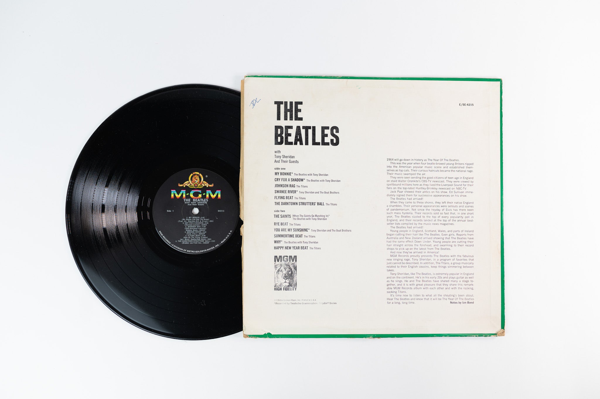 The Beatles - The Beatles With Tony Sheridan And Guests on MGM Mono