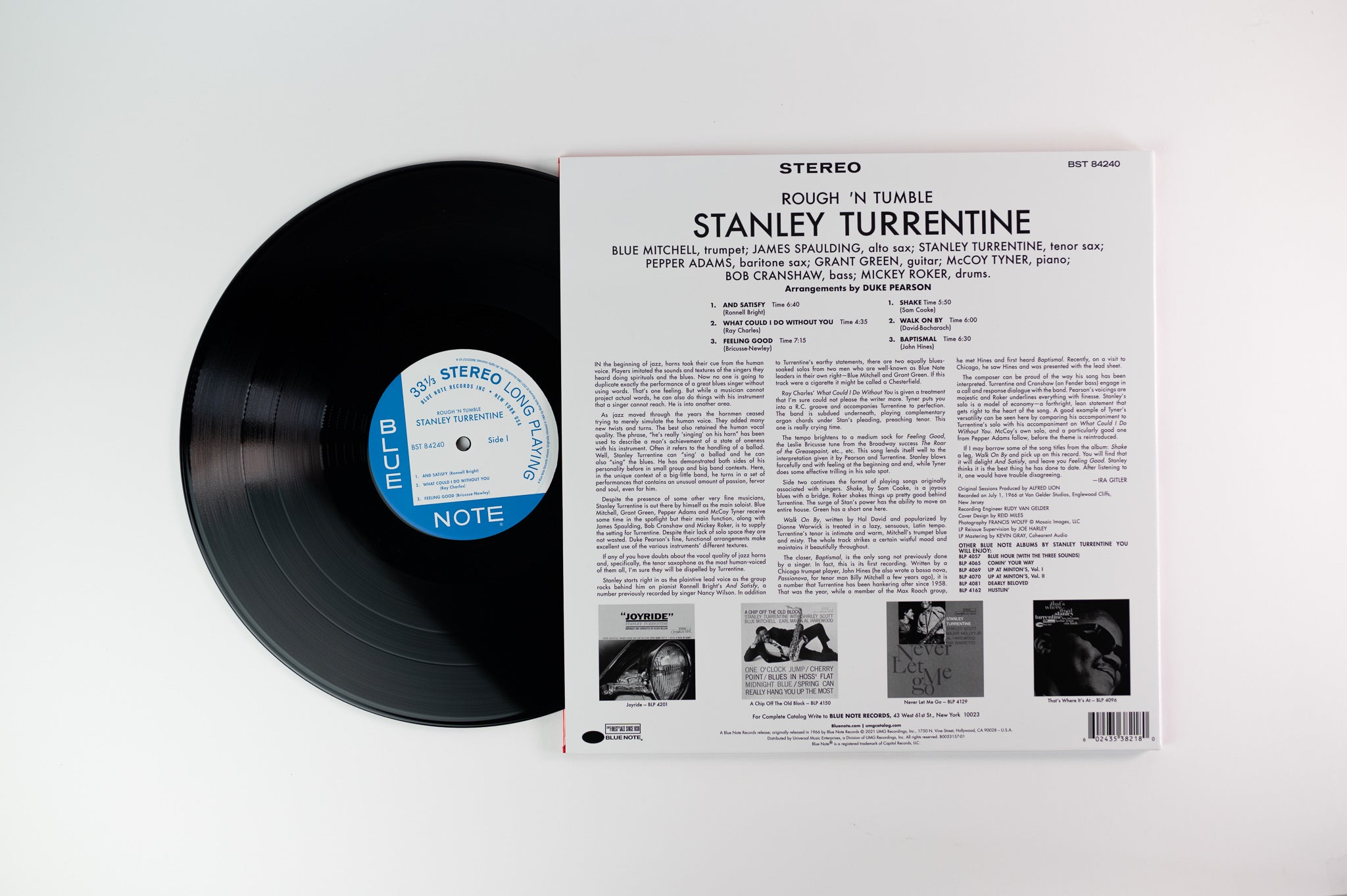 Stanley Turrentine - Rough 'N Tumble on Blue Note - Tone Poet Series