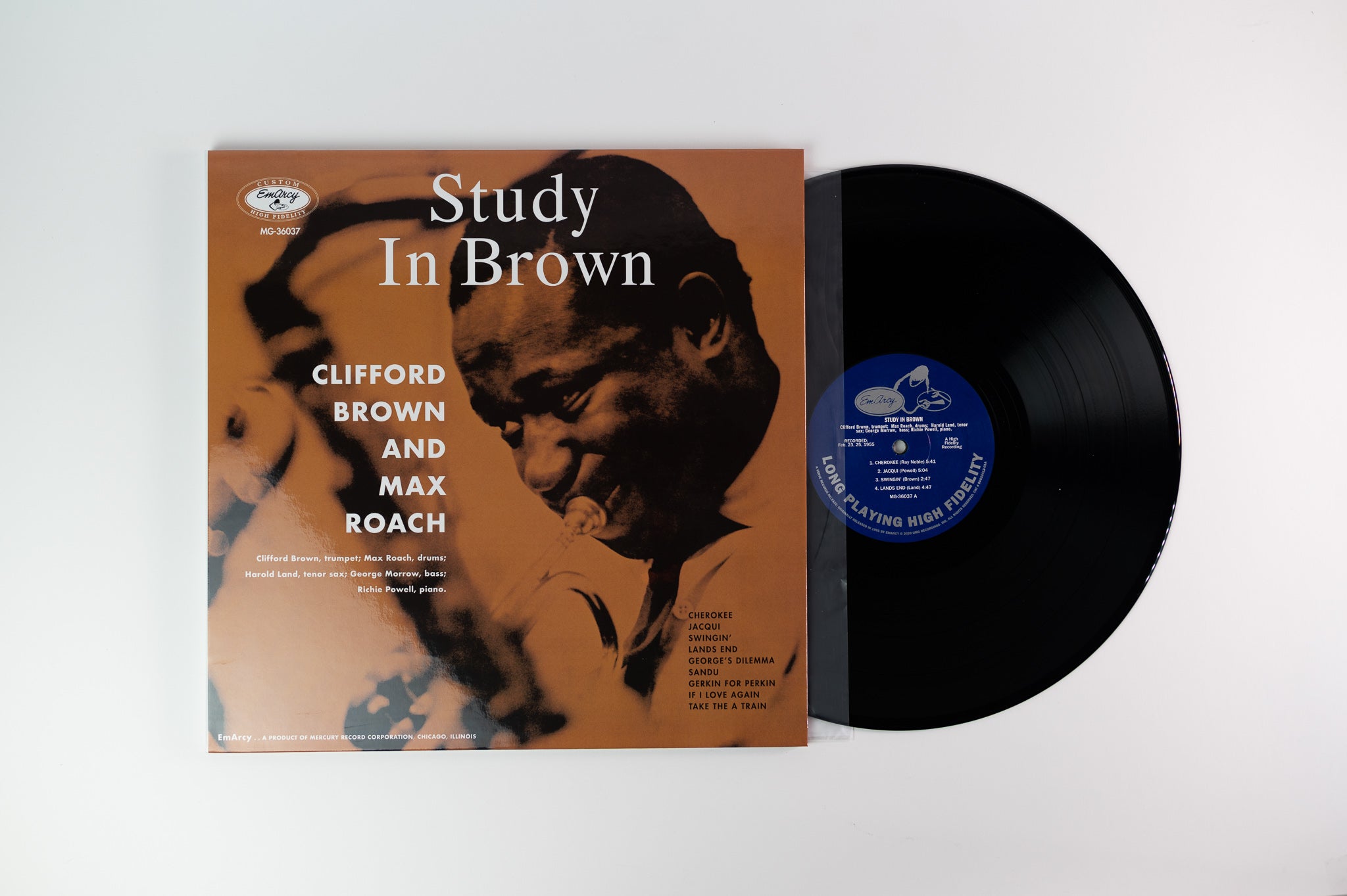 Clifford Brown And Max Roach - Study In Brown on Verve - Acoustic Sounds Series