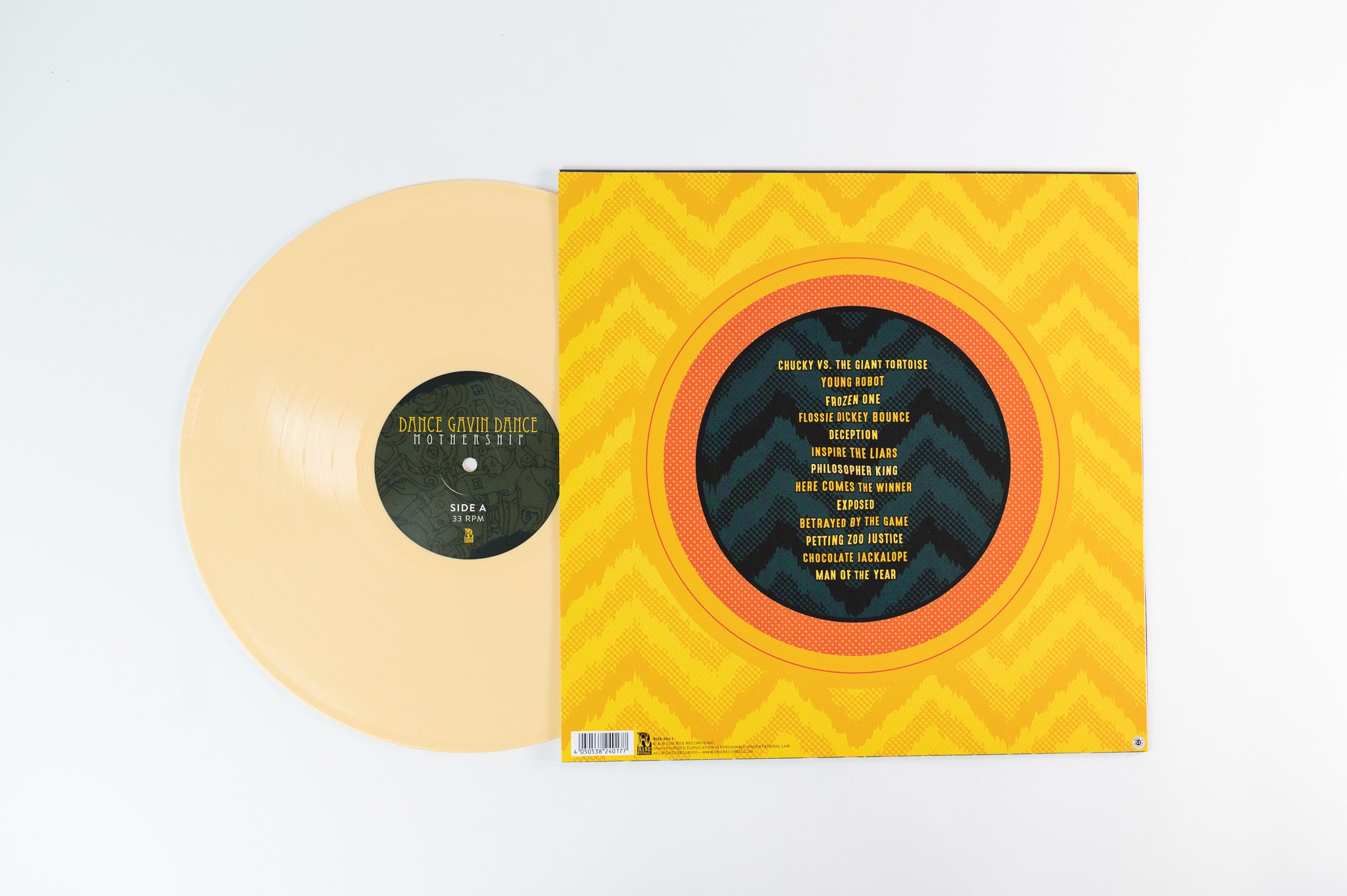 Dance Gavin Dance - Mothership on Rise Limited Yellow Vinyl