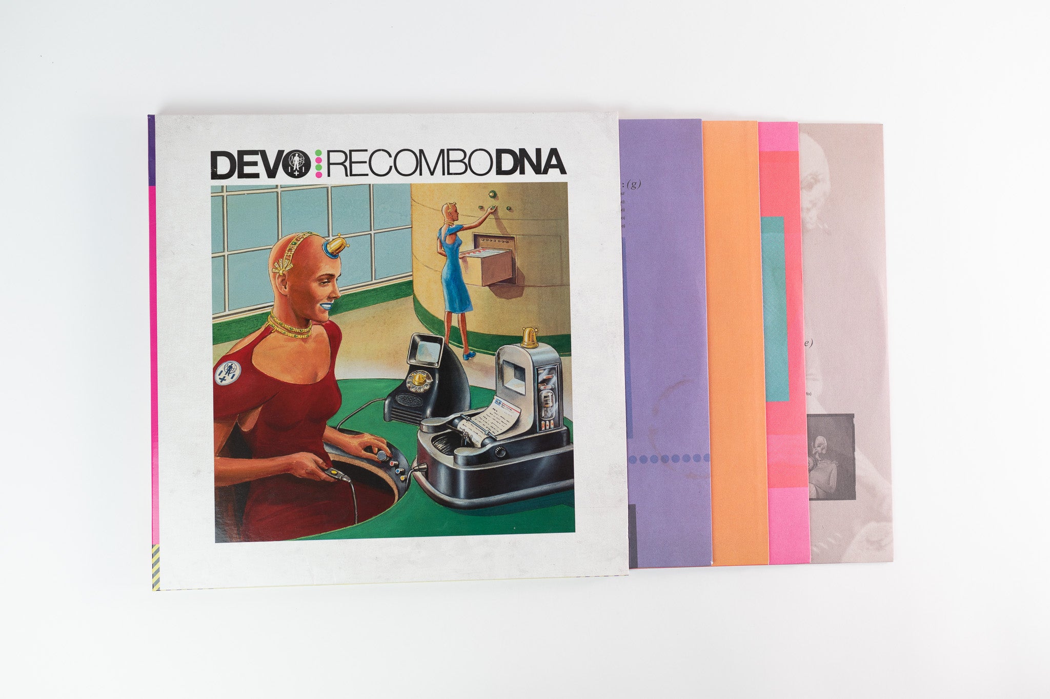 Devo - Recombo DNA on Futurismo Ltd Emergency Codes Green / Blue / Red / Orange Vinyl