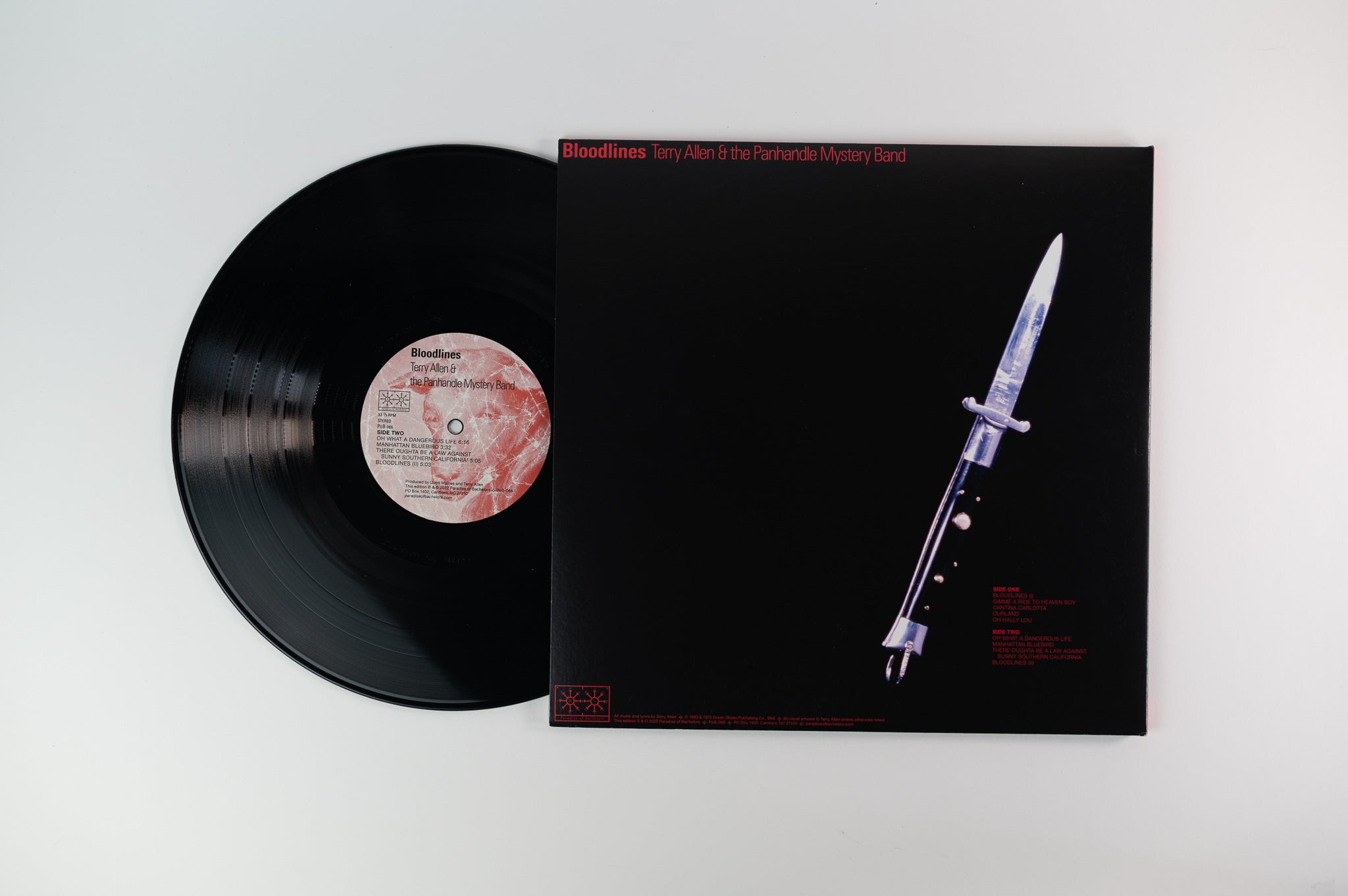 Terry Allen & The Panhandle Mystery Band - Bloodlines on Paradise of Bachelors Reissue