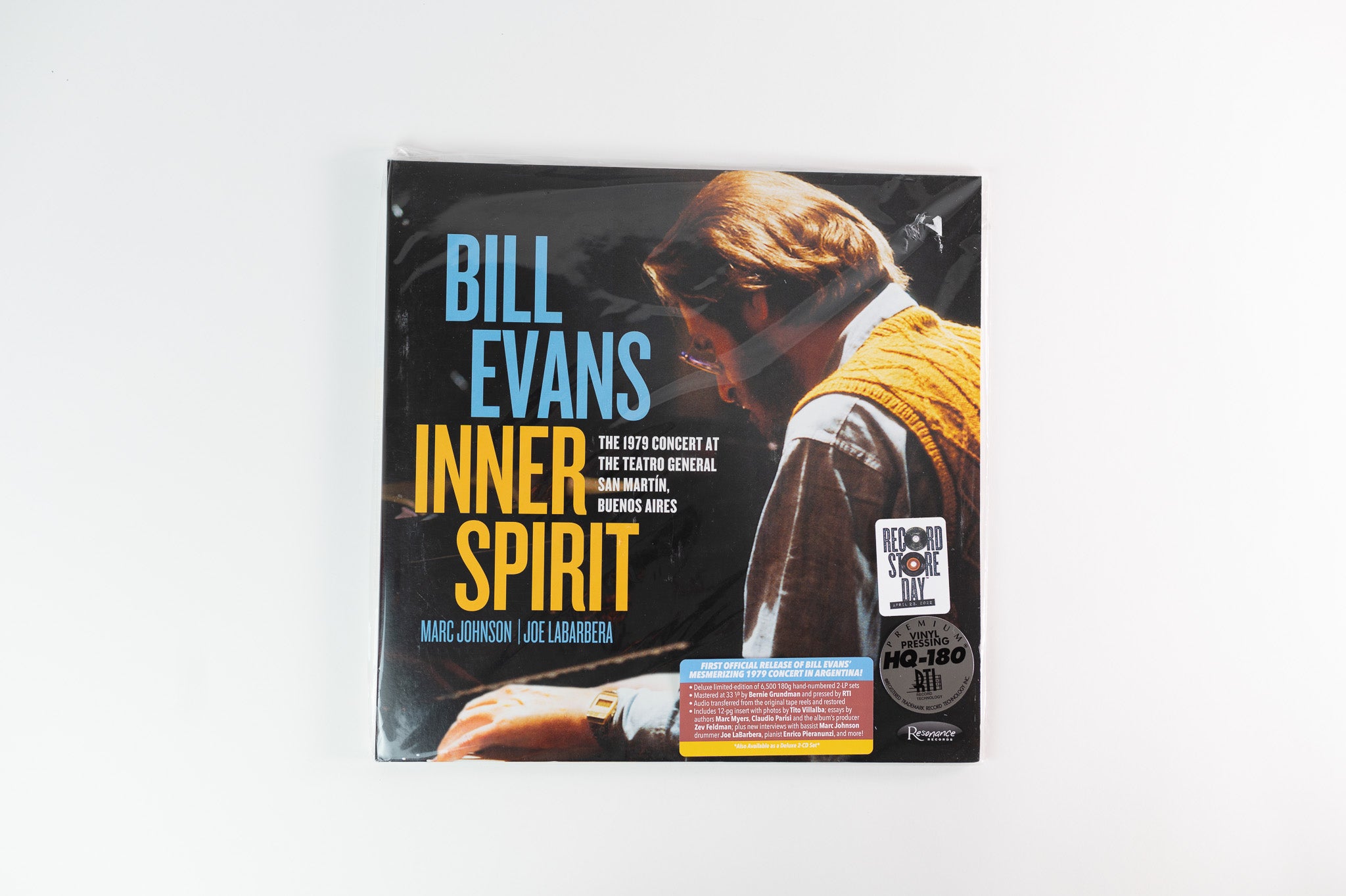 Bill Evans - Inner Spirit: The 1979 Concert At The Teatro General San Martín, Buenos Aires on Resonance RSD