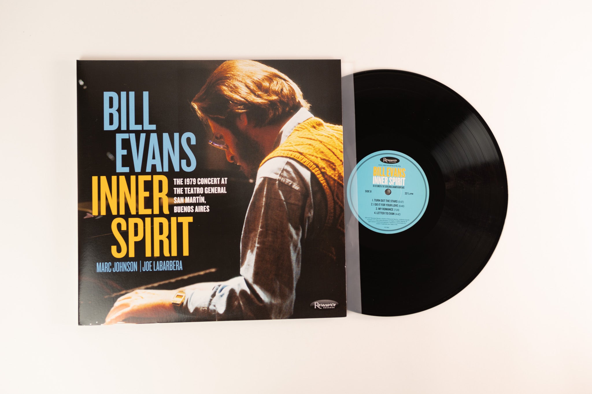 Bill Evans - Inner Spirit: The 1979 Concert At The Teatro General San Martín, Buenos Aires on Resonance RSD