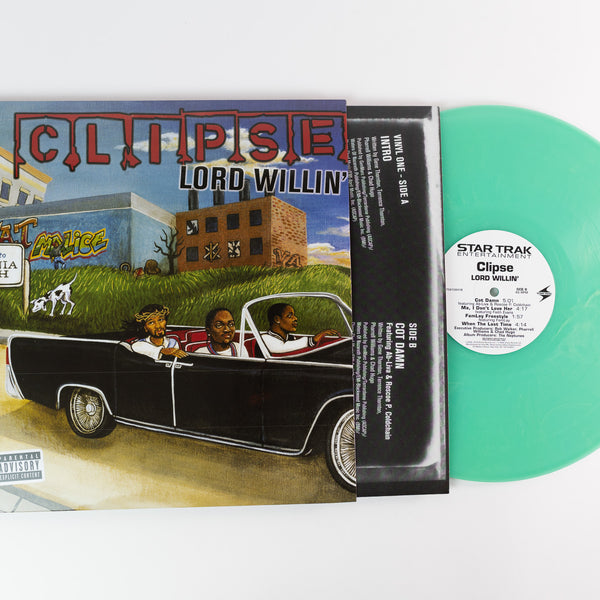 Clipse - Lord Willin' Vinyl Me Please Reissue Green Emerald