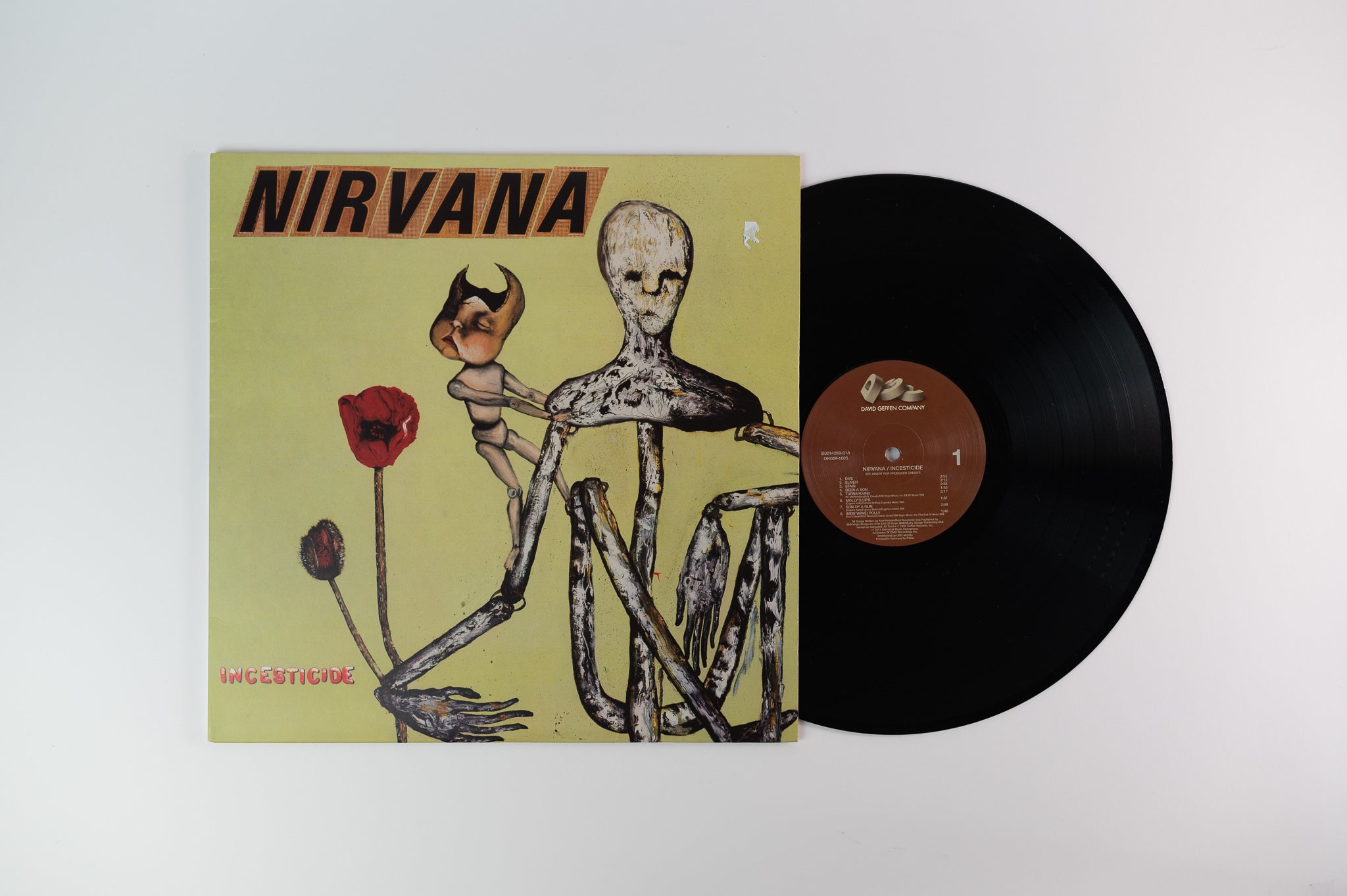 Nirvana - Incesticide on ORG Music 180 Gram 2011 Reissue