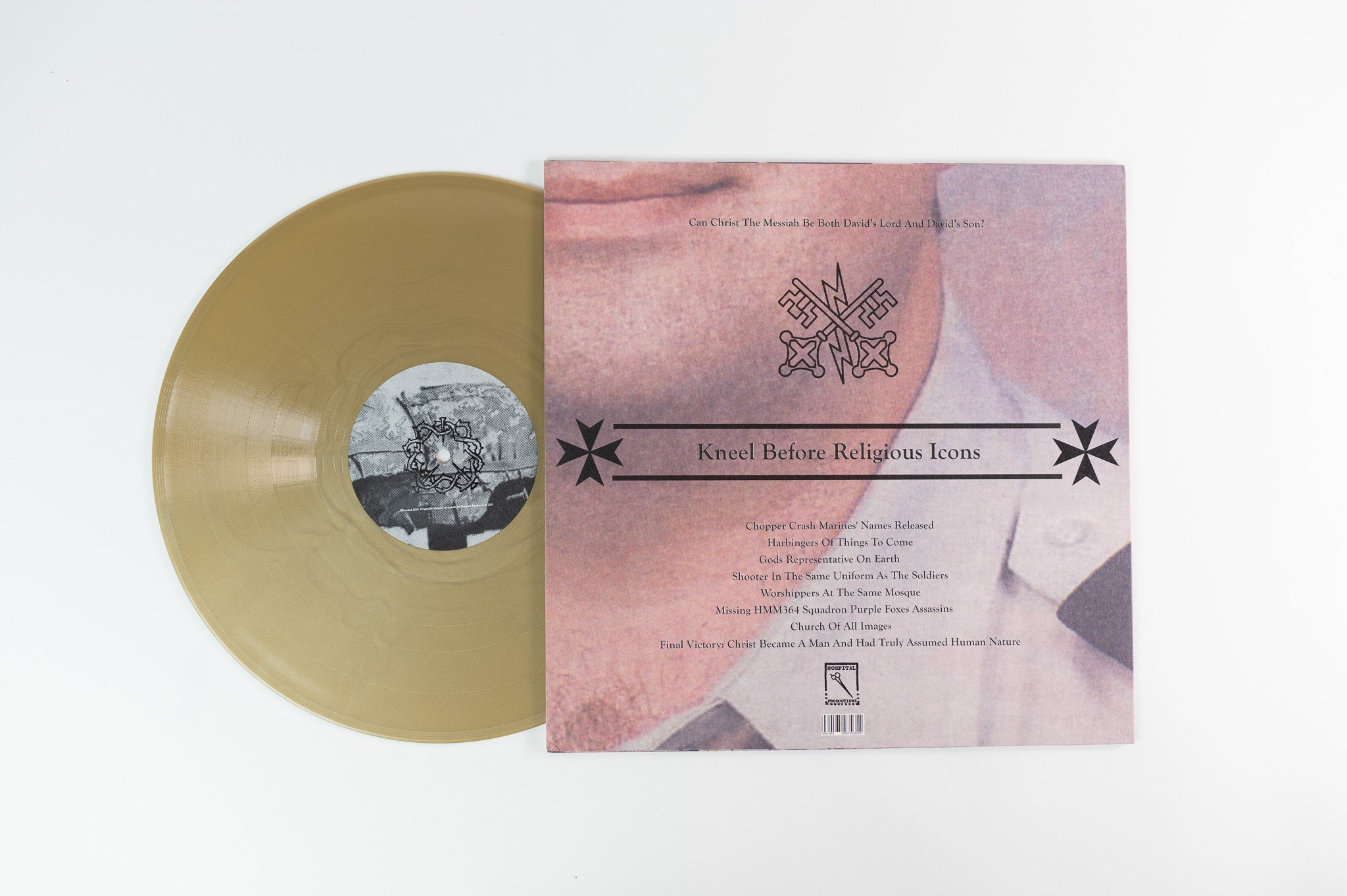 Vatican Shadow - Kneel Before Religious Icons on Hospital Ltd Gold Vinyl Reissue