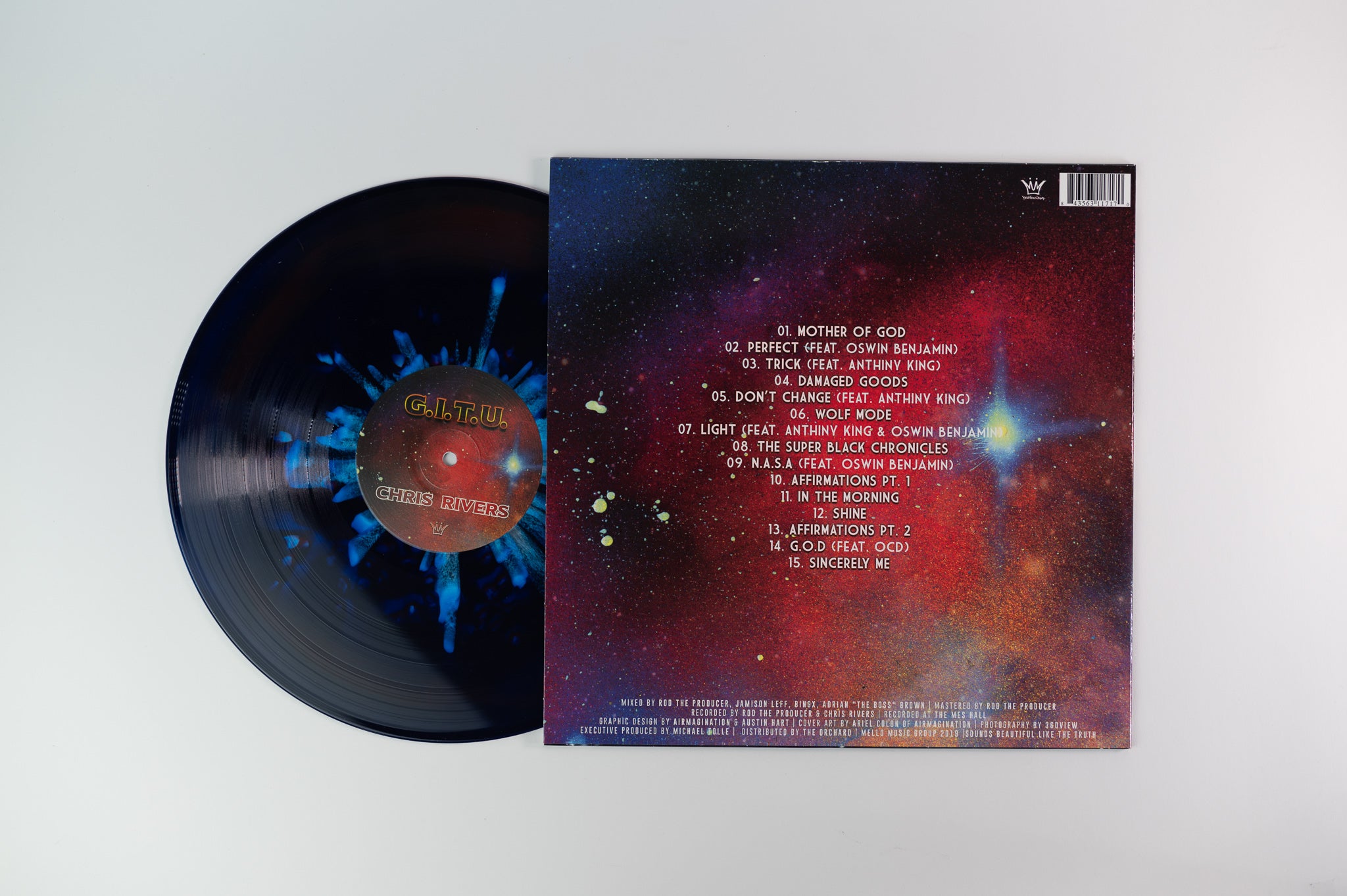 Chris Rivers - G.I.T.U. on Mello Music Group Galaxy Splatter Vinyl