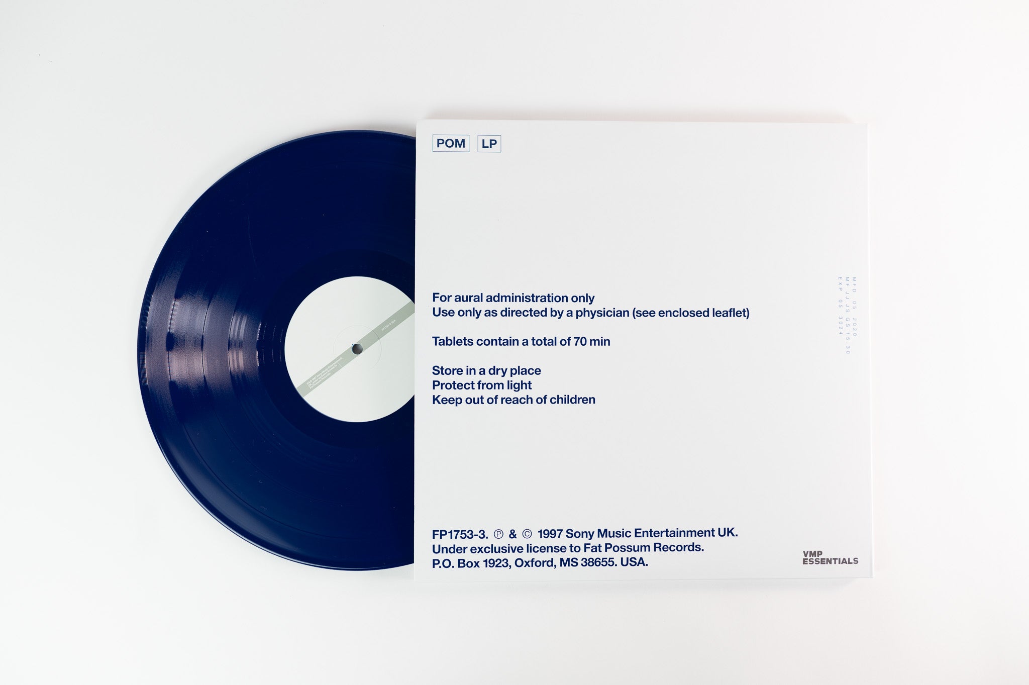 Spiritualized - Ladies And Gentlemen We Are Floating In Space Vinyl Me Please Deep Space Blue Reissue