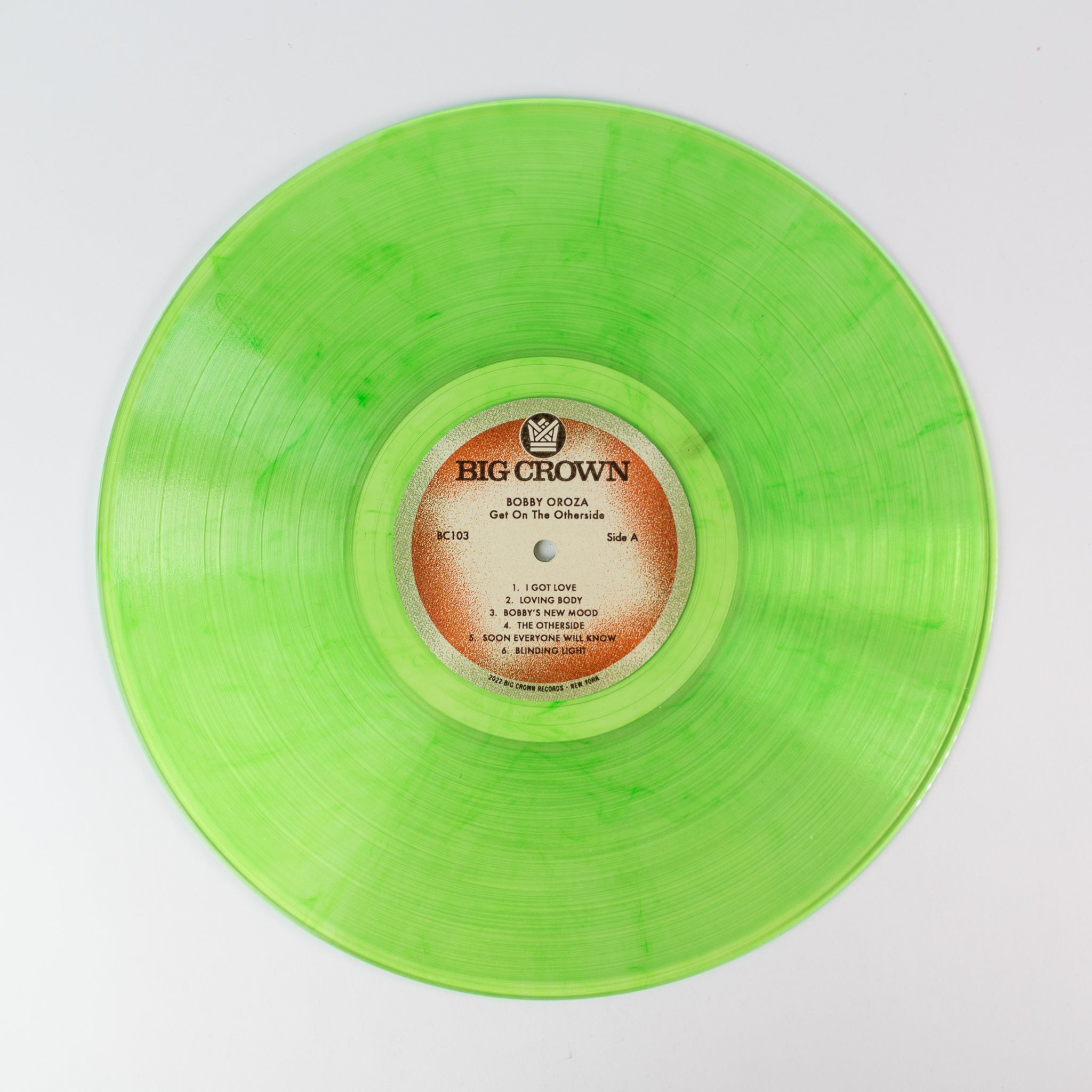 Bobby Oroza - Get On The Otherside [Plaid Room / Colemine Exclusive Aurora Algae Green Vinyl]