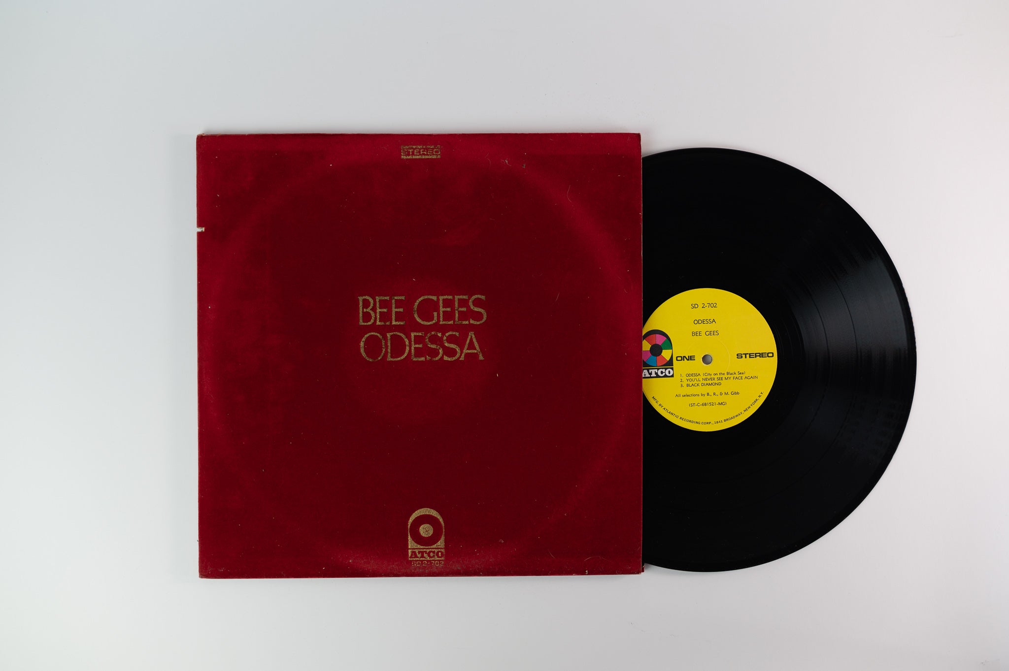 Bee Gees - Odessa on Atco Felt Cover First Press