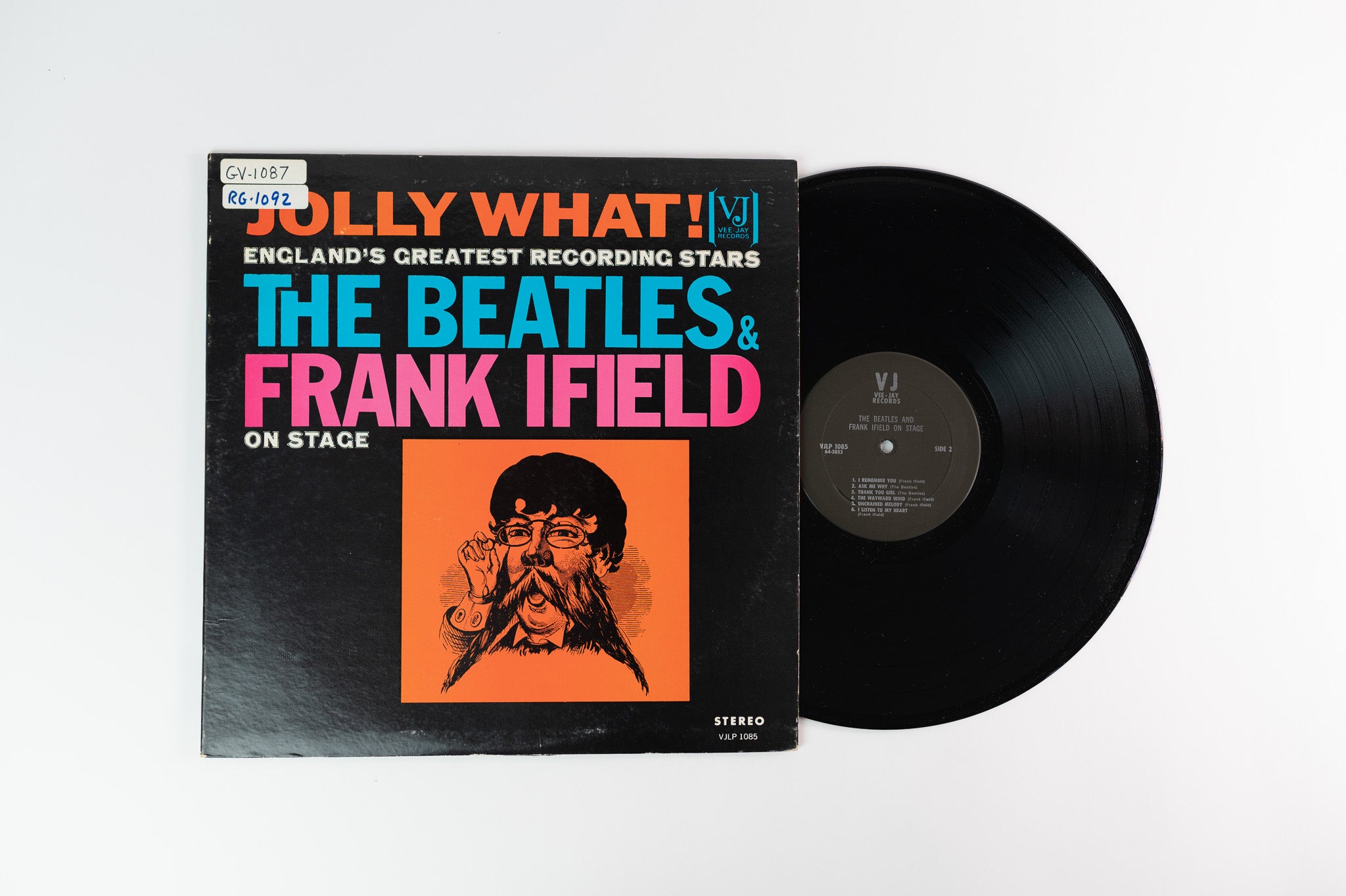 The Beatles & Frank Ifield- Jolly What! on Vee Jay Stereo