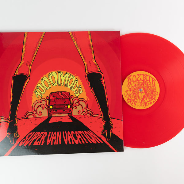 1000mods - Super Van Vacation on Kozmik Artifactz Limited Red Vinyl