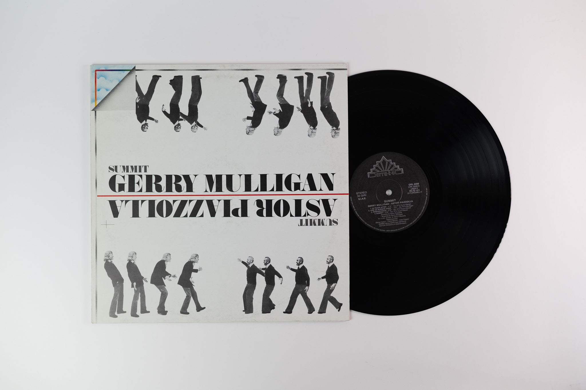 Gerry Mulligan & Astor Piazzolla - Summit on Orizzonte Italian Pressing