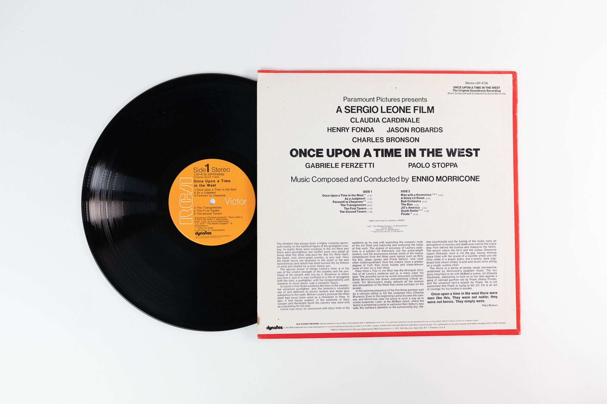 Ennio Morricone - Once Upon A Time In The West Original Soundtrack on RCA