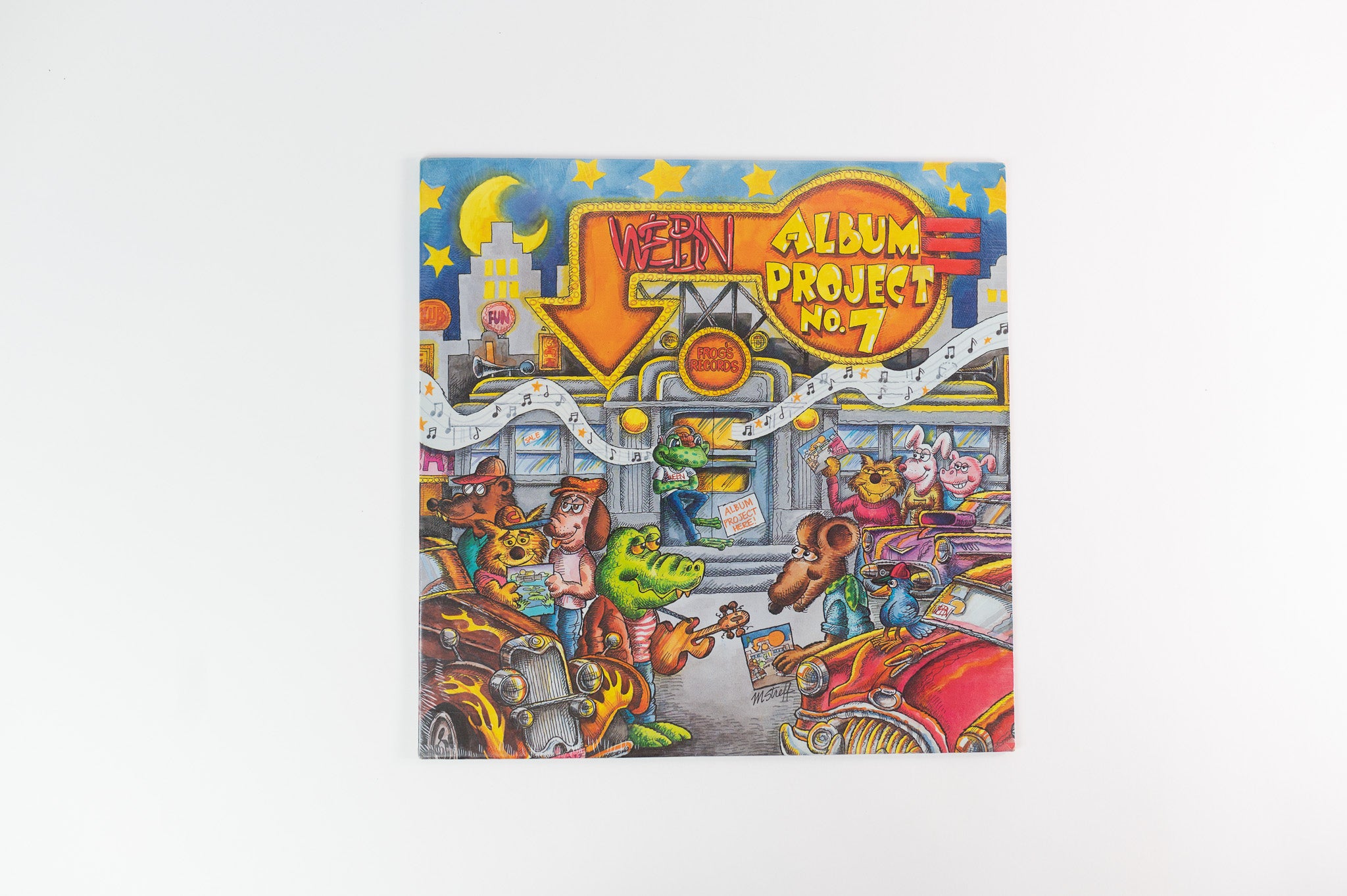 Various - WEBN - Album Project No 7 on Brute Force Cybernetics Sealed