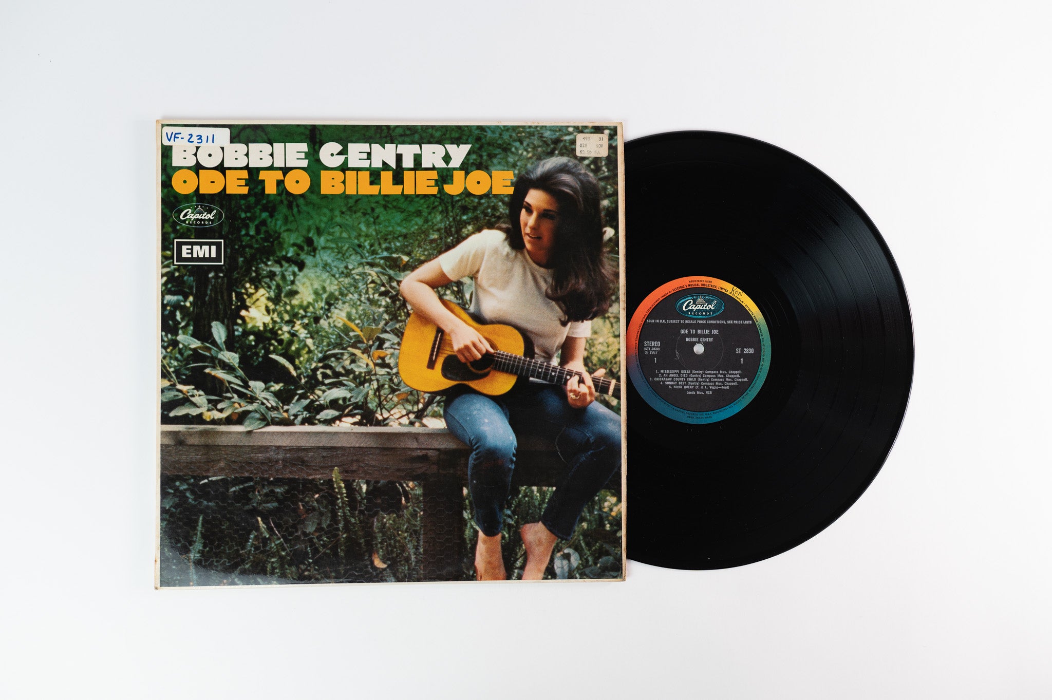 Bobbie Gentry - Ode To Billie Joe on Capitol EMI UK Press