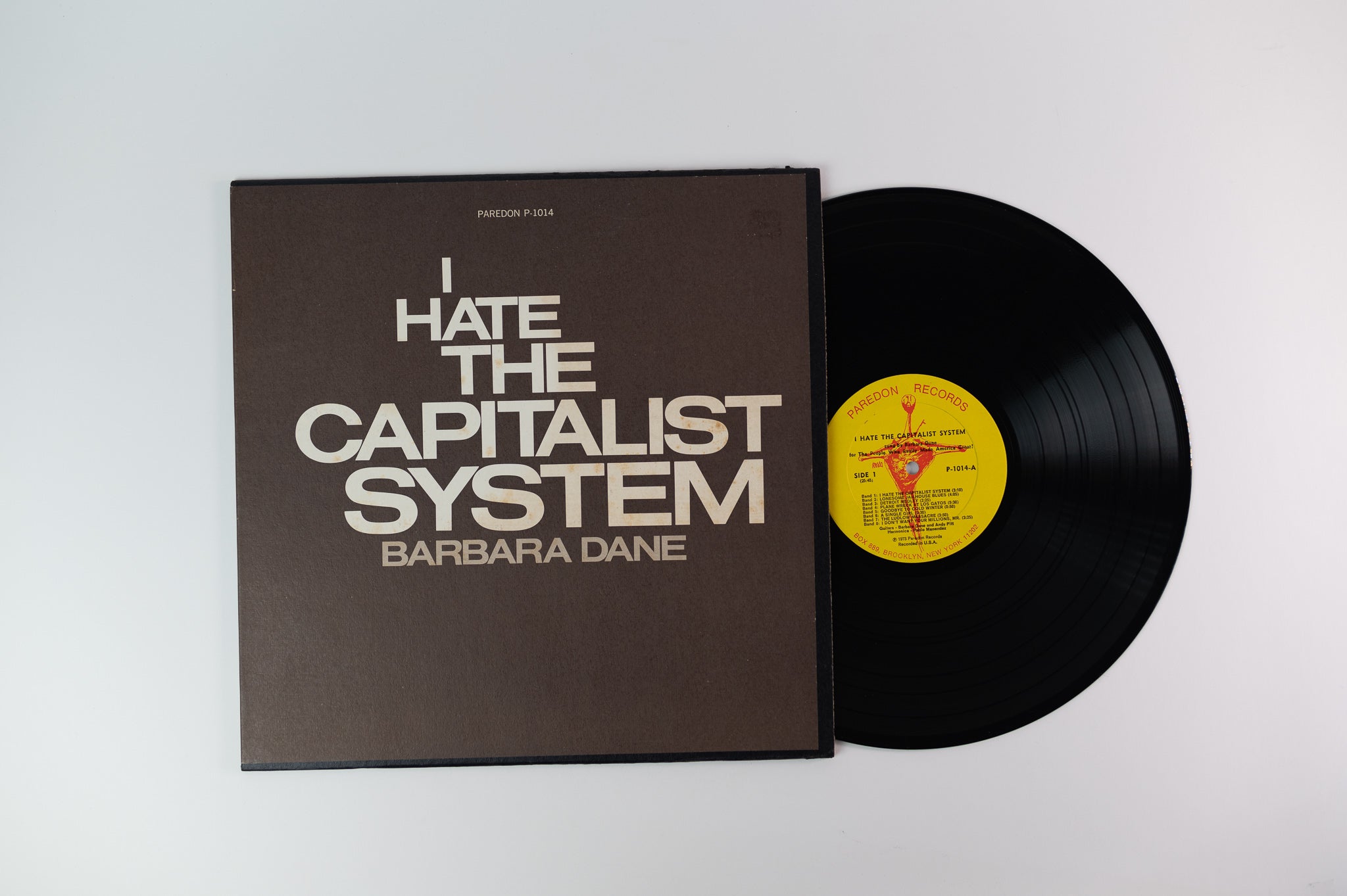 Barbara Dane - I Hate The Capitalist System on Paredon
