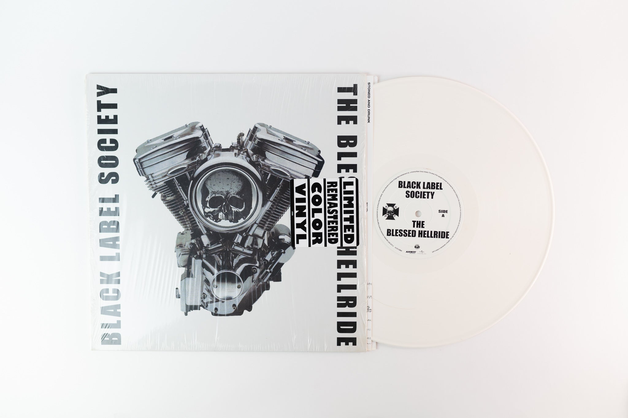 Black Label Society - The Blessed Hellride on Armoury Ltd. Edition White Vinyl Reissue
