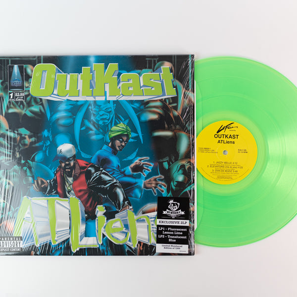 OutKast - ATLiens on LaFace Fluorescent Lemon Lime