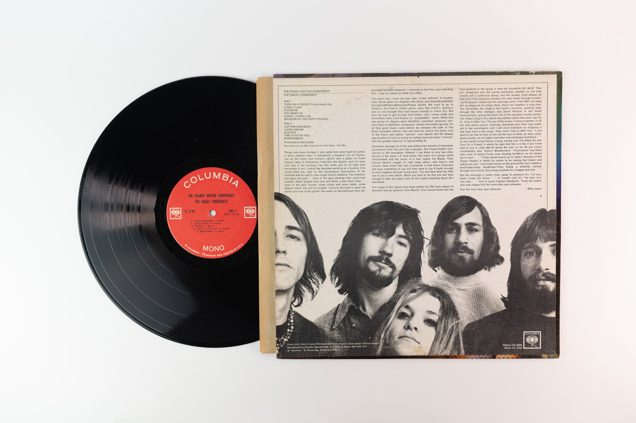 The Peanut Butter Conspiracy - The Great Conspiracy on Columbia Mono 2 Eye