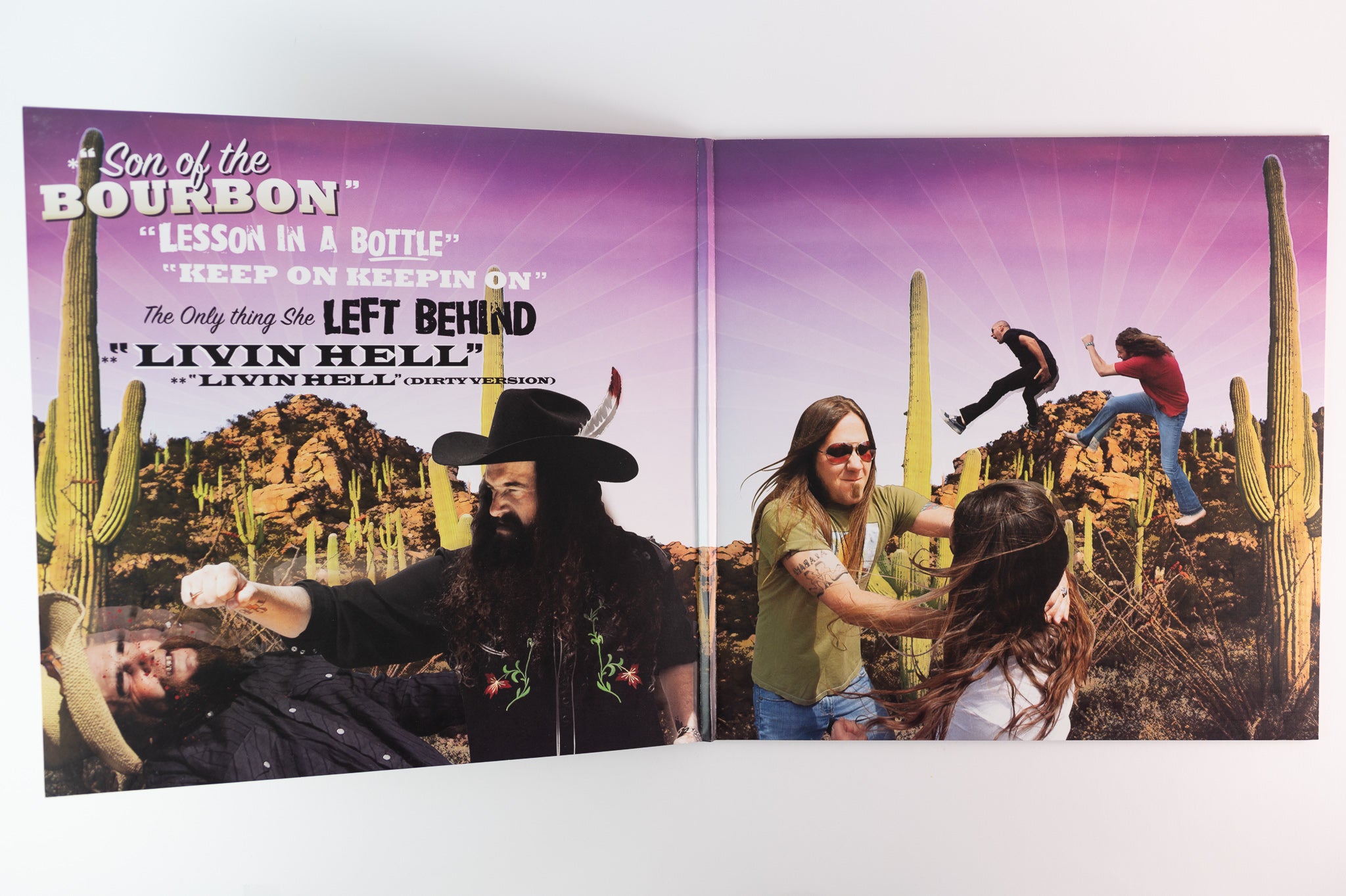 Blackberry Smoke - New Honky Tonk Bootlegs on 3 Legged Whiskey Marbled Vinyl