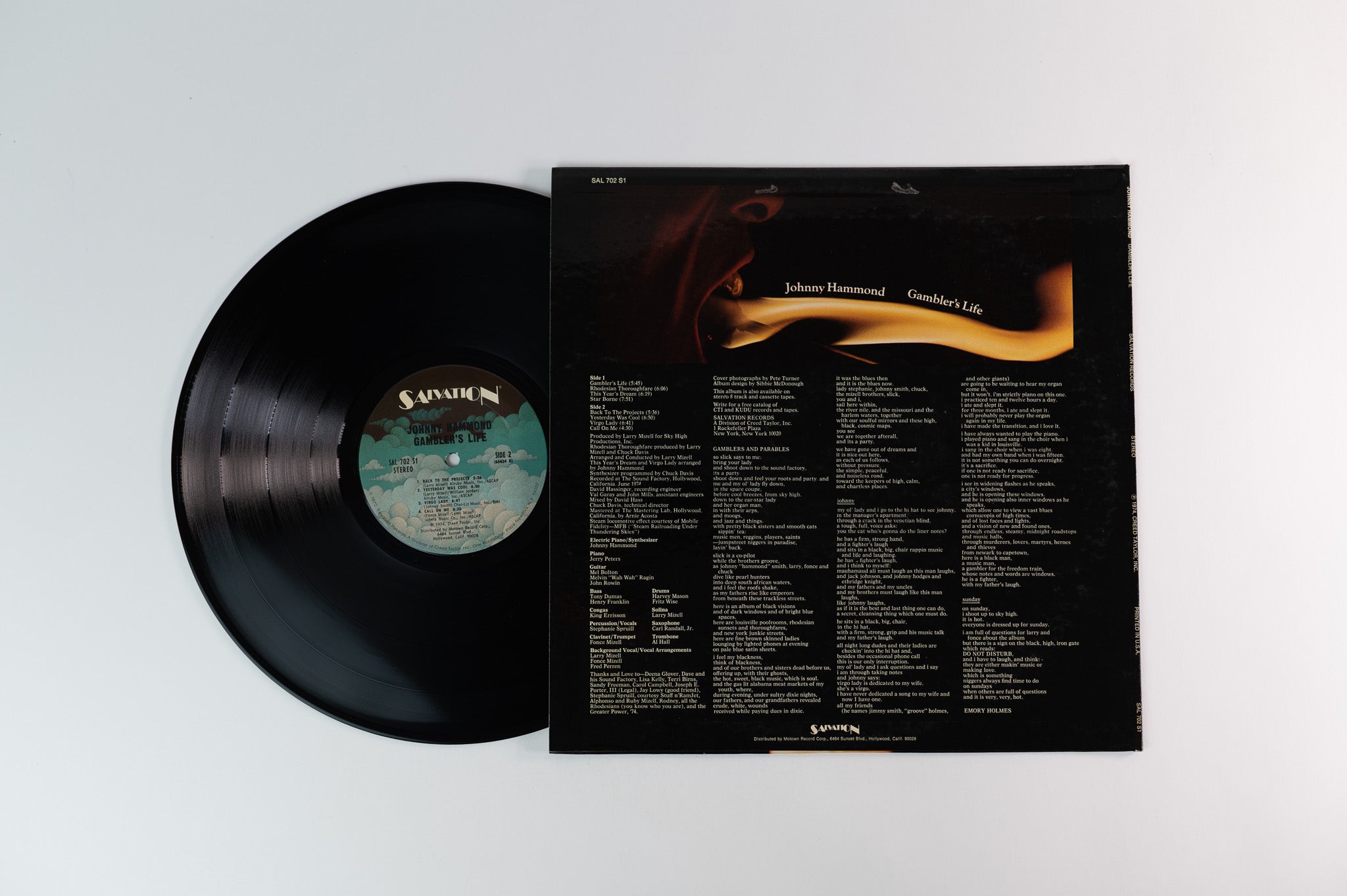 Johnny Hammond - Gambler's Life on Salvation