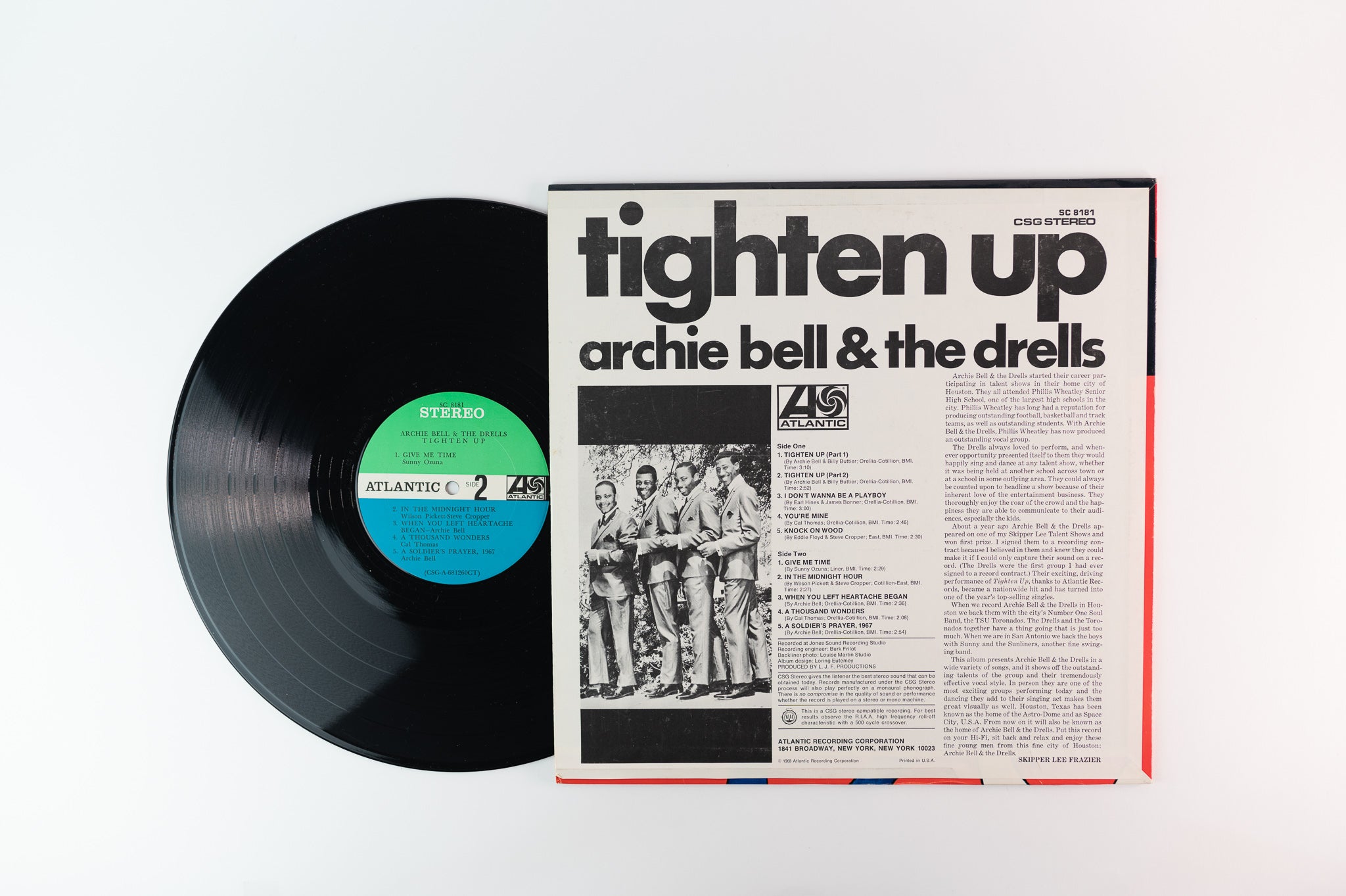 Archie Bell & The Drells - Tighten Up on Atlantic Stereo