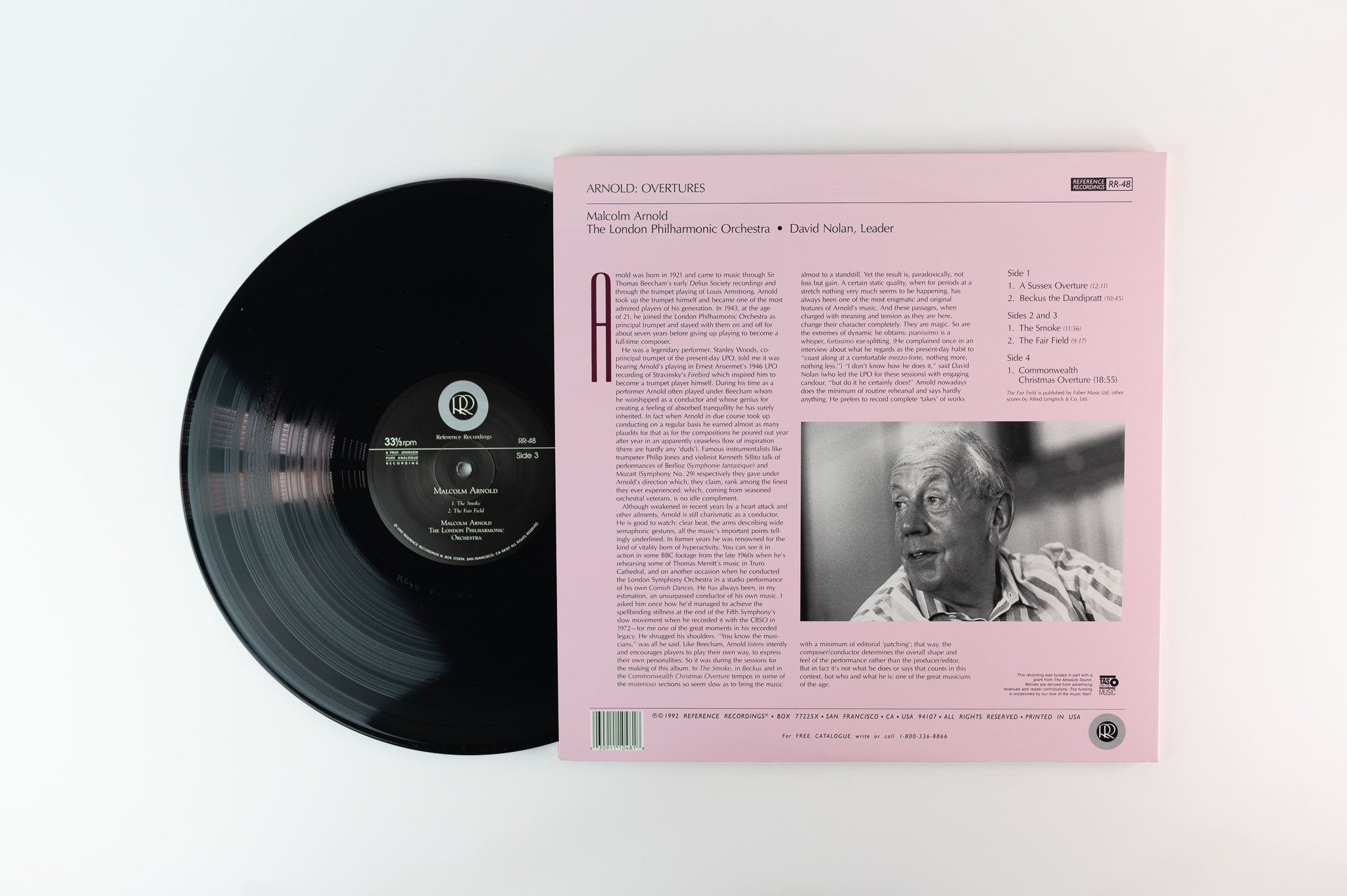 Malcolm Arnold - Arnold Overtures on Reference Recordings