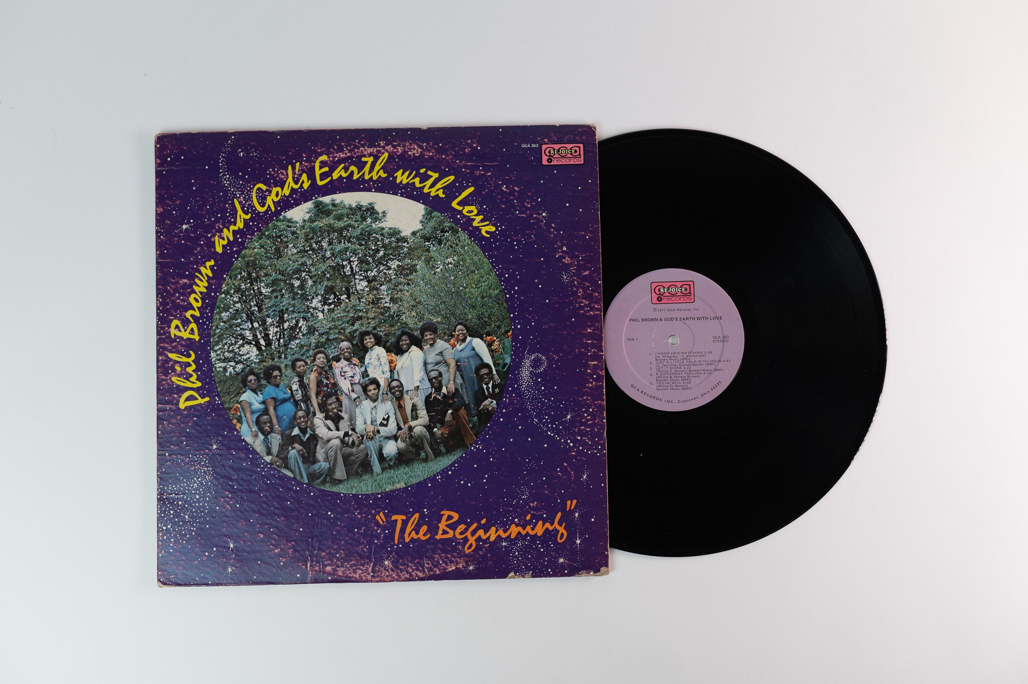 Phil Brown & God's Earth With Love - The Beginning on QCA Rejoice