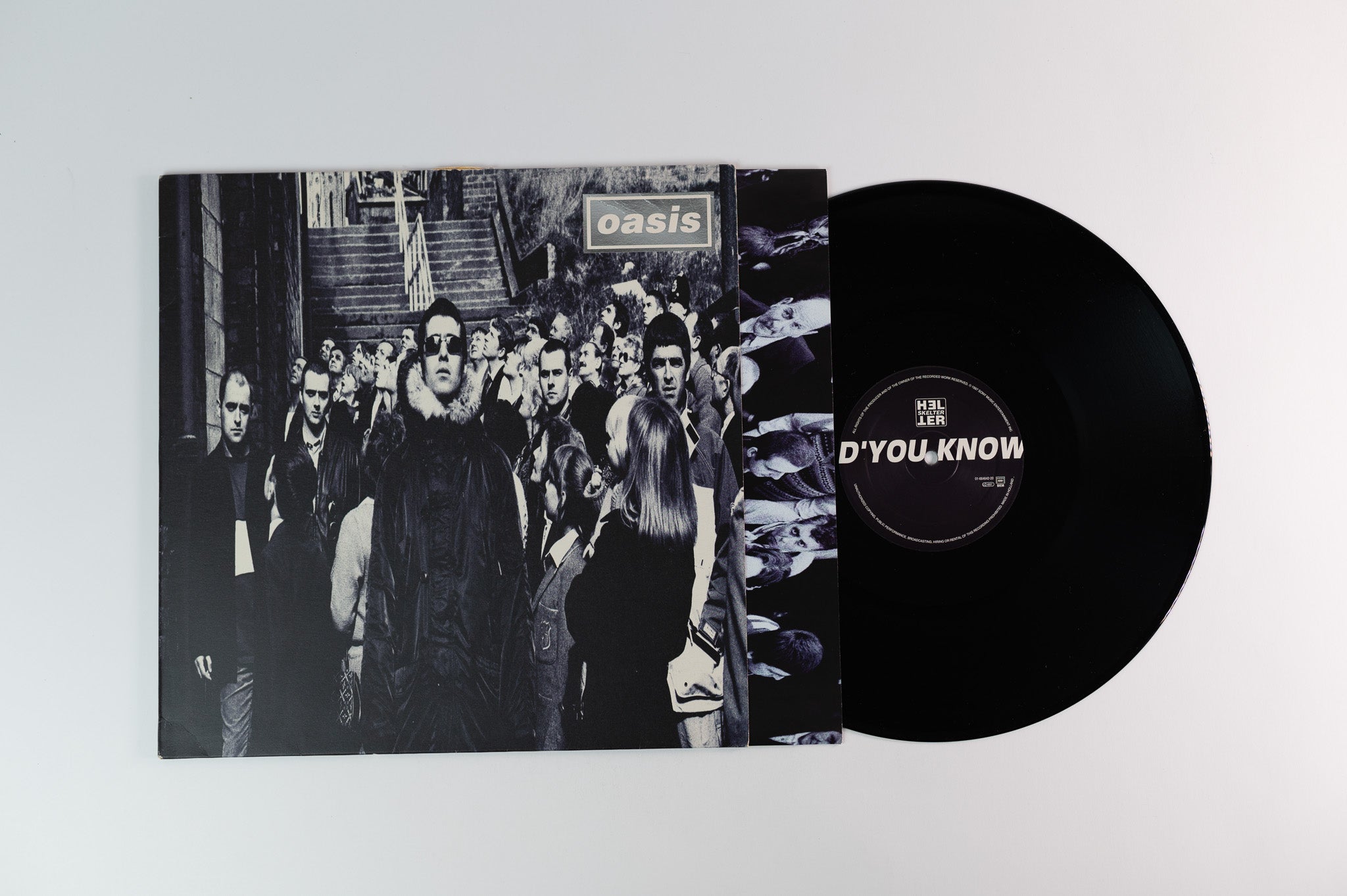 Oasis - D'You Know What I Mean? on Helter Skelter 12"